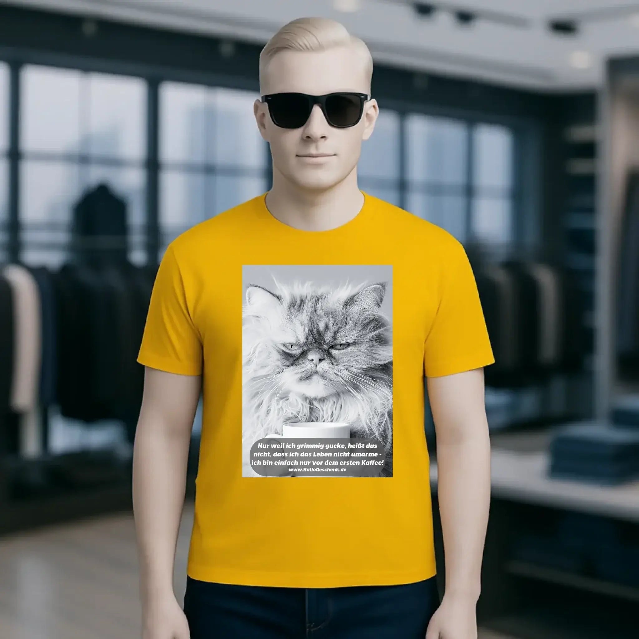 Sprüche von HalloGeschenk.de • Unisex T-Shirt für Herren & Damen • Bio