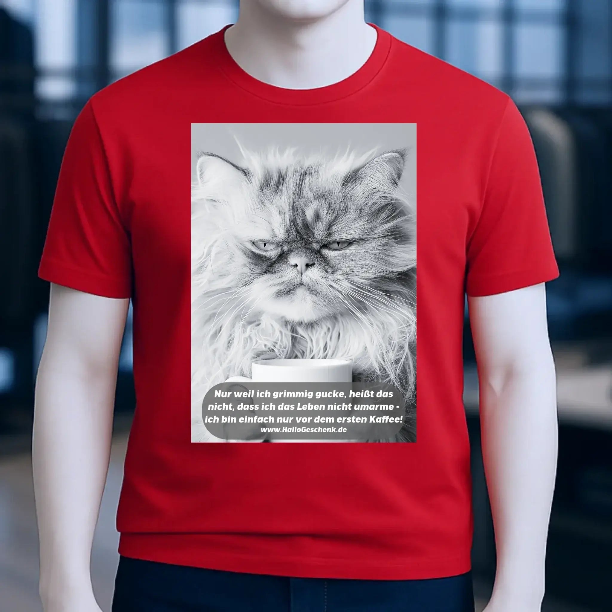 Sprüche von HalloGeschenk.de • Unisex T-Shirt für Herren & Damen • Bio