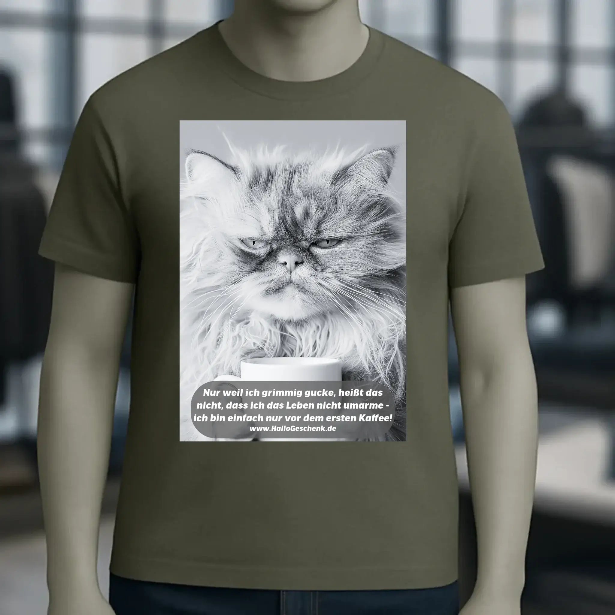 Sprüche von HalloGeschenk.de • Unisex T-Shirt für Herren & Damen • Bio