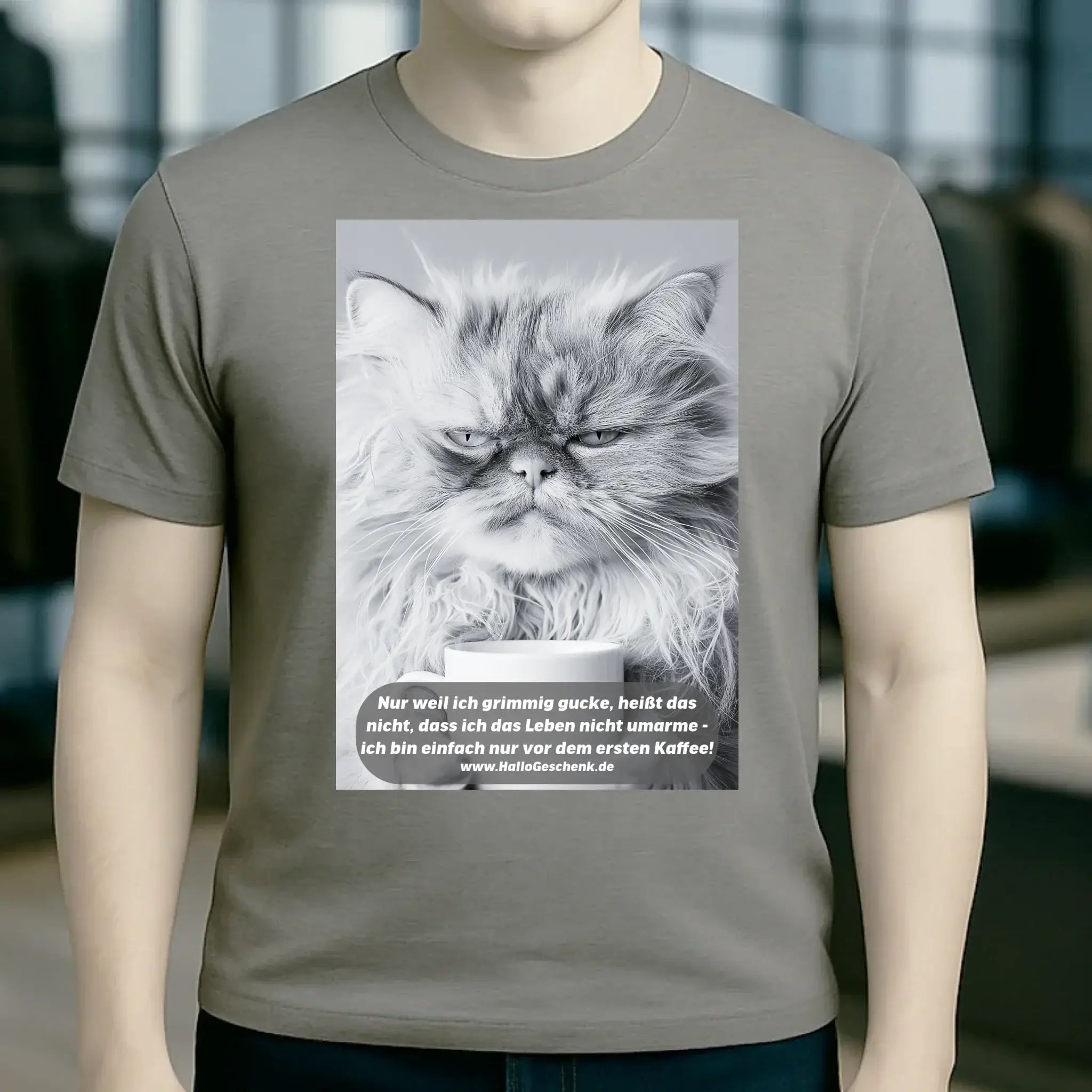 Sprüche von HalloGeschenk.de • Unisex T-Shirt für Herren & Damen • Bio