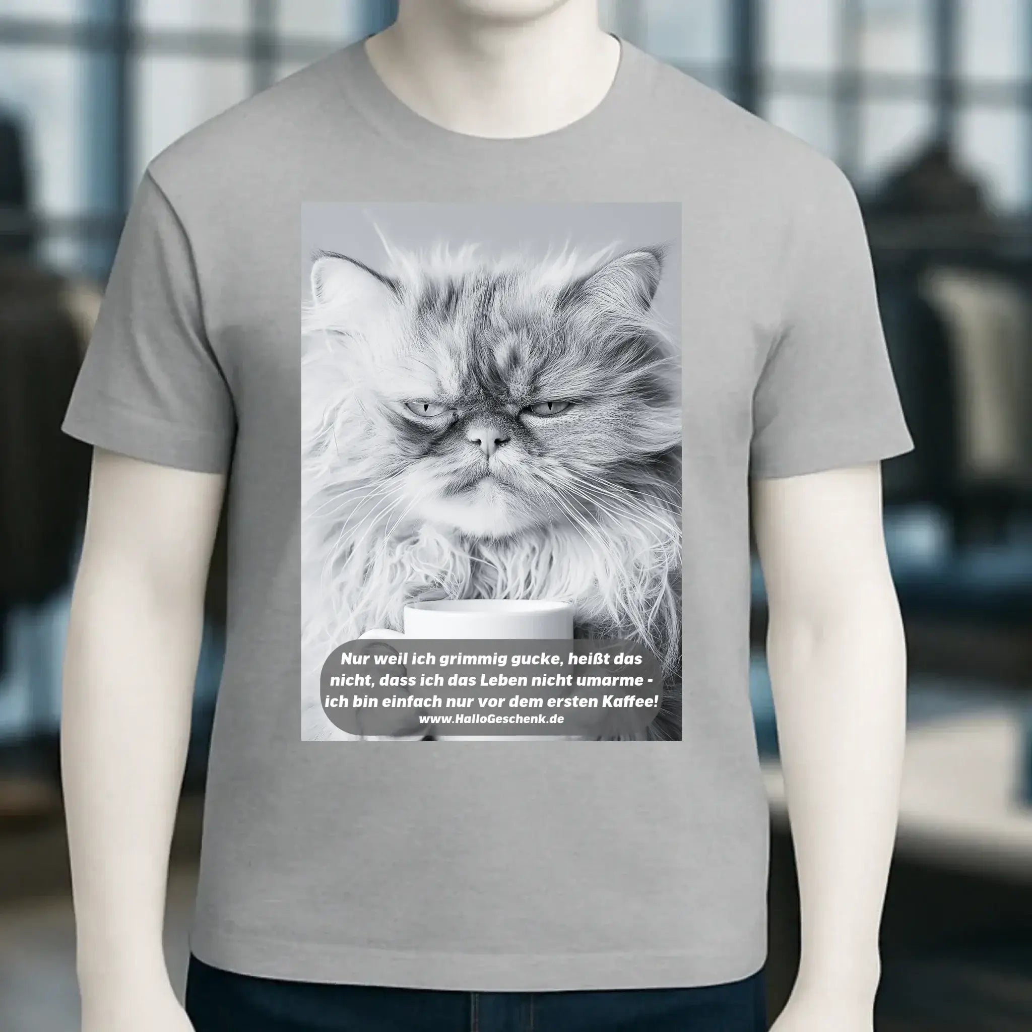 Sprüche von HalloGeschenk.de • Unisex T-Shirt für Herren & Damen • Bio