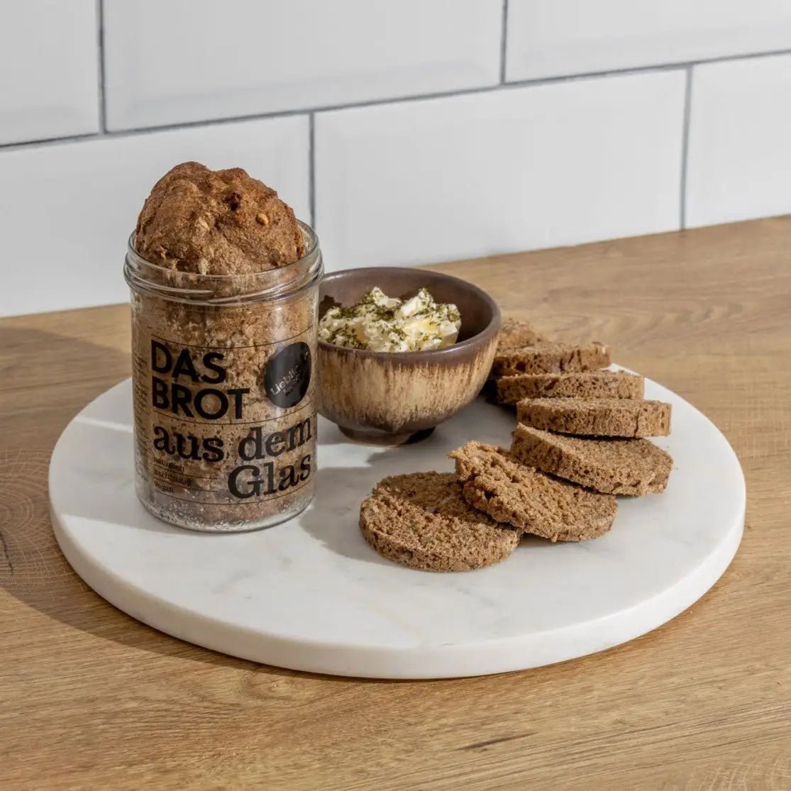 Statt Blumen - Brotbeutel - Das Brot aus dem Glas