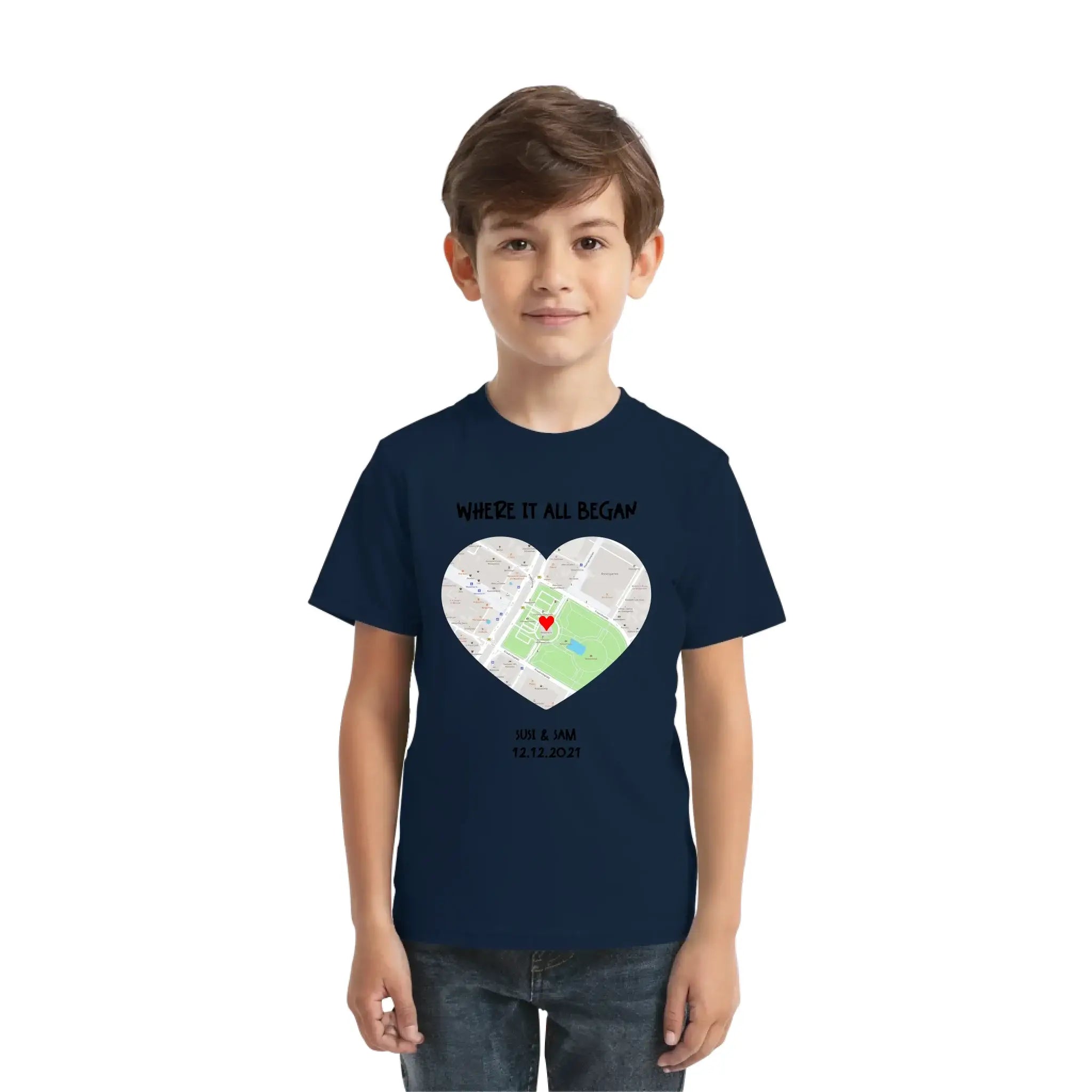 Straßenkarte Herz • mehrere Artikel • ’Statement-Collection’ • Wunschtext • Mein Motiv - personalisierbare Motive