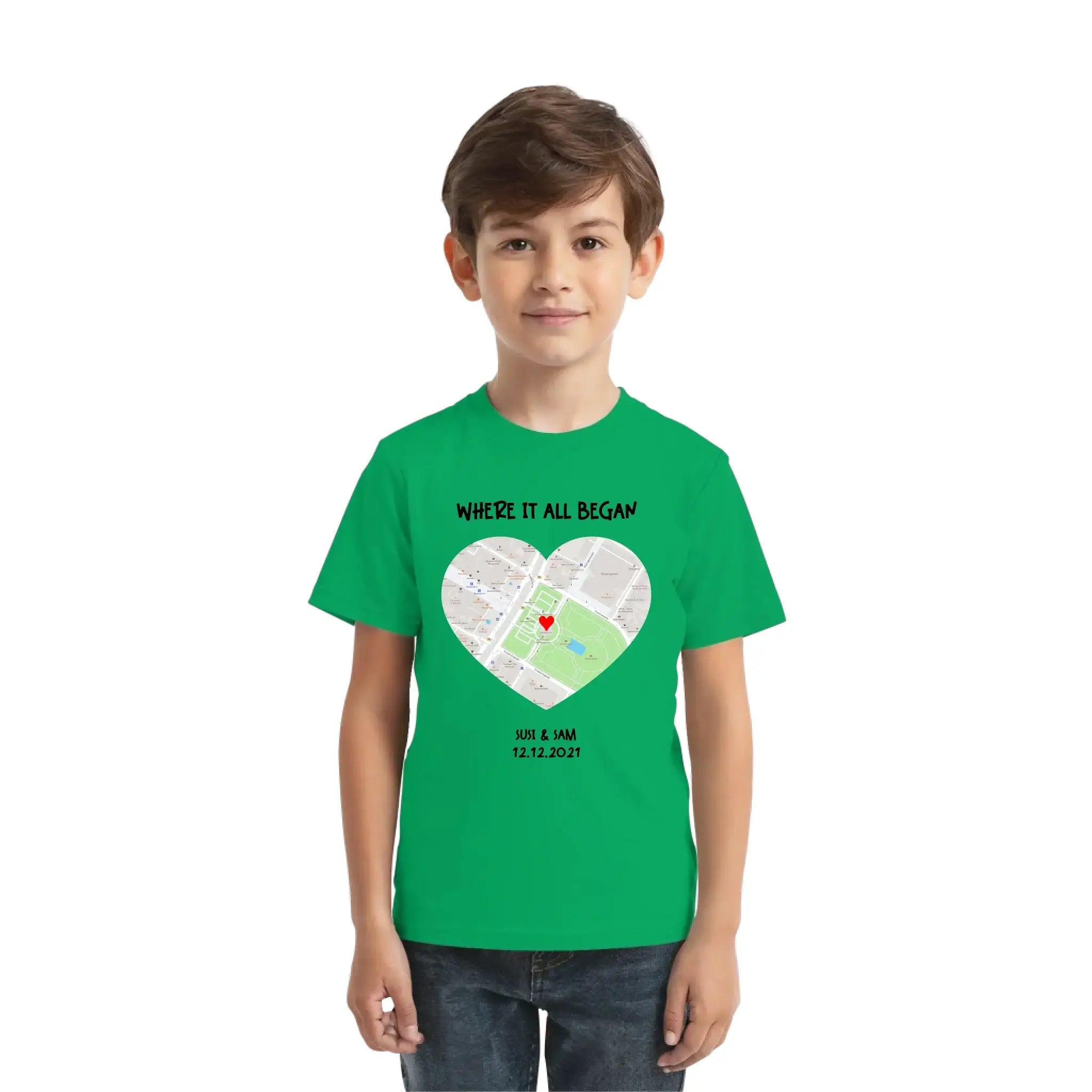 Straßenkarte Viereck • mehrere Artikel • ’Statement-Collection’ • Wunschtext • Mein Motiv - personalisierbare Motive