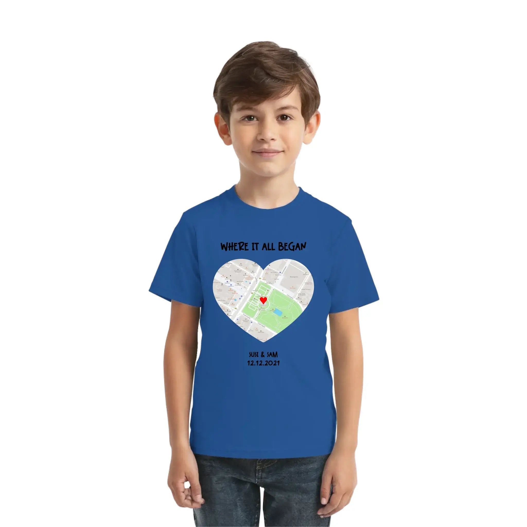 Straßenkarte Viereck • mehrere Artikel • ’Statement-Collection’ • Wunschtext • Mein Motiv - personalisierbare Motive