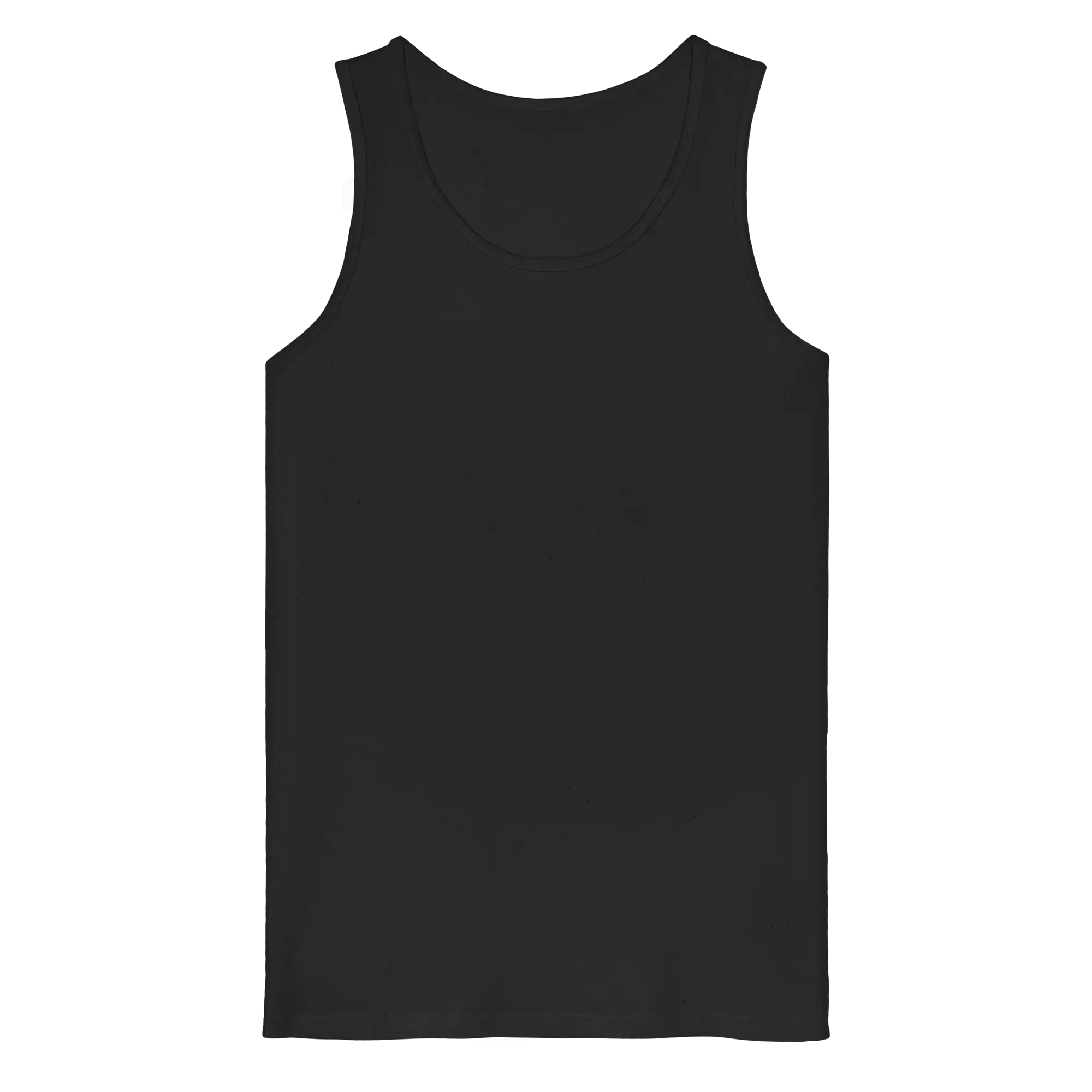 Summer Vibes personalisiertbar mit Wunschtext - Organic Tank Top - Black / S - Tank-Tops