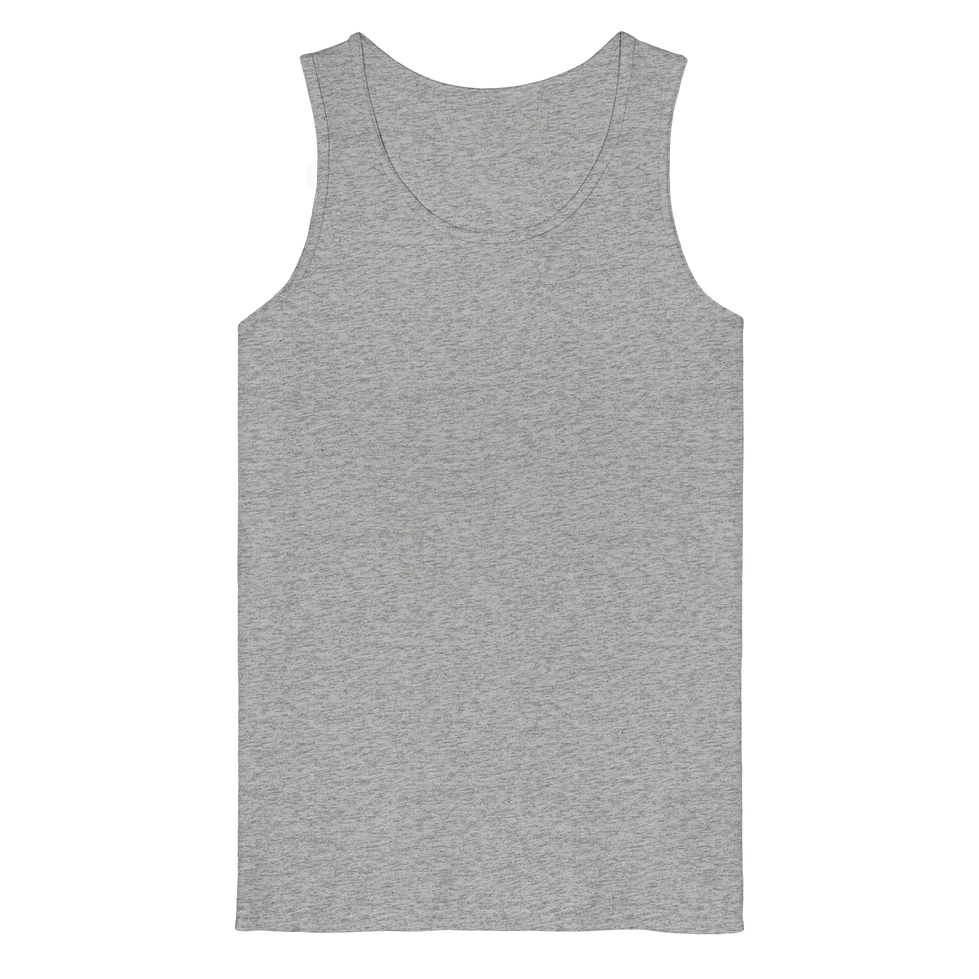 Summer Vibes personalisiertbar mit Wunschtext - Organic Tank Top - Heather Grey / S - Tank-Tops