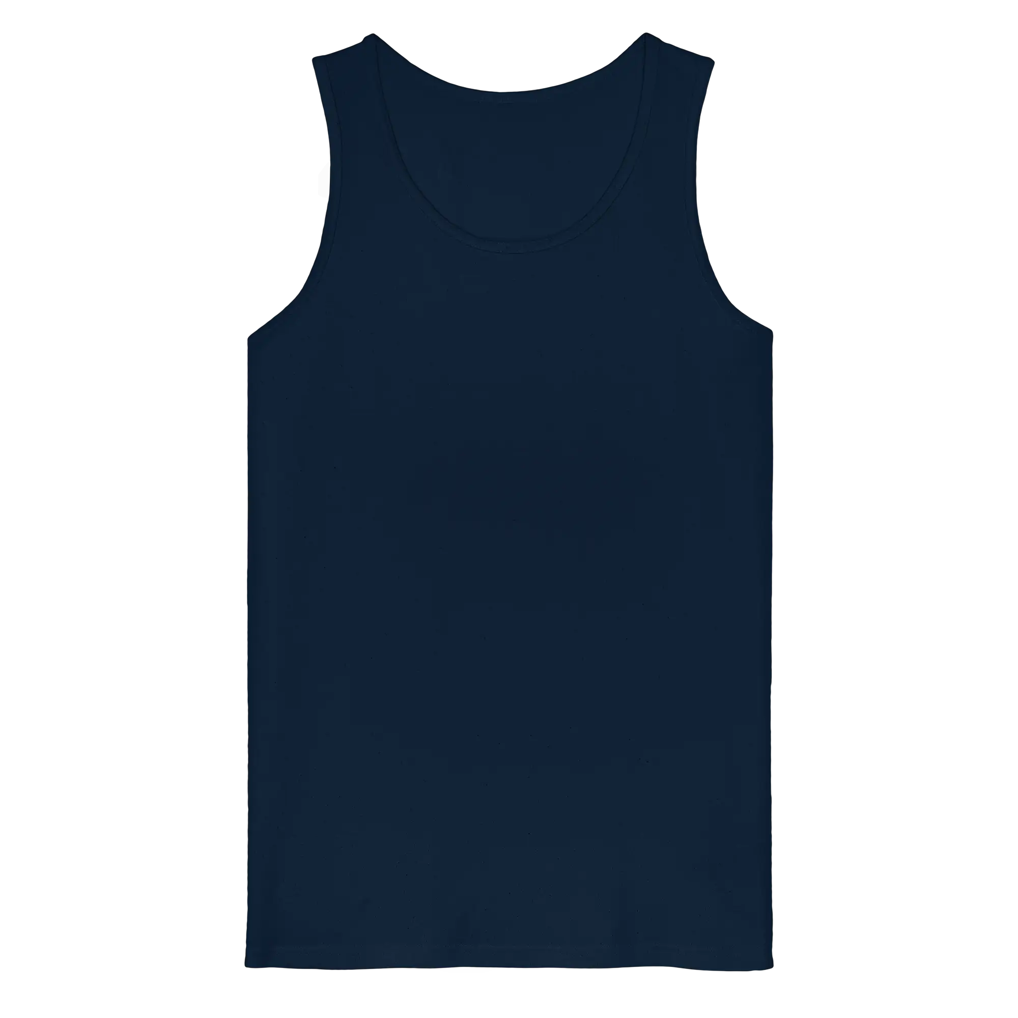 Summer Vibes personalisiertbar mit Wunschtext - Organic Tank Top - French Navy / S - Tank-Tops