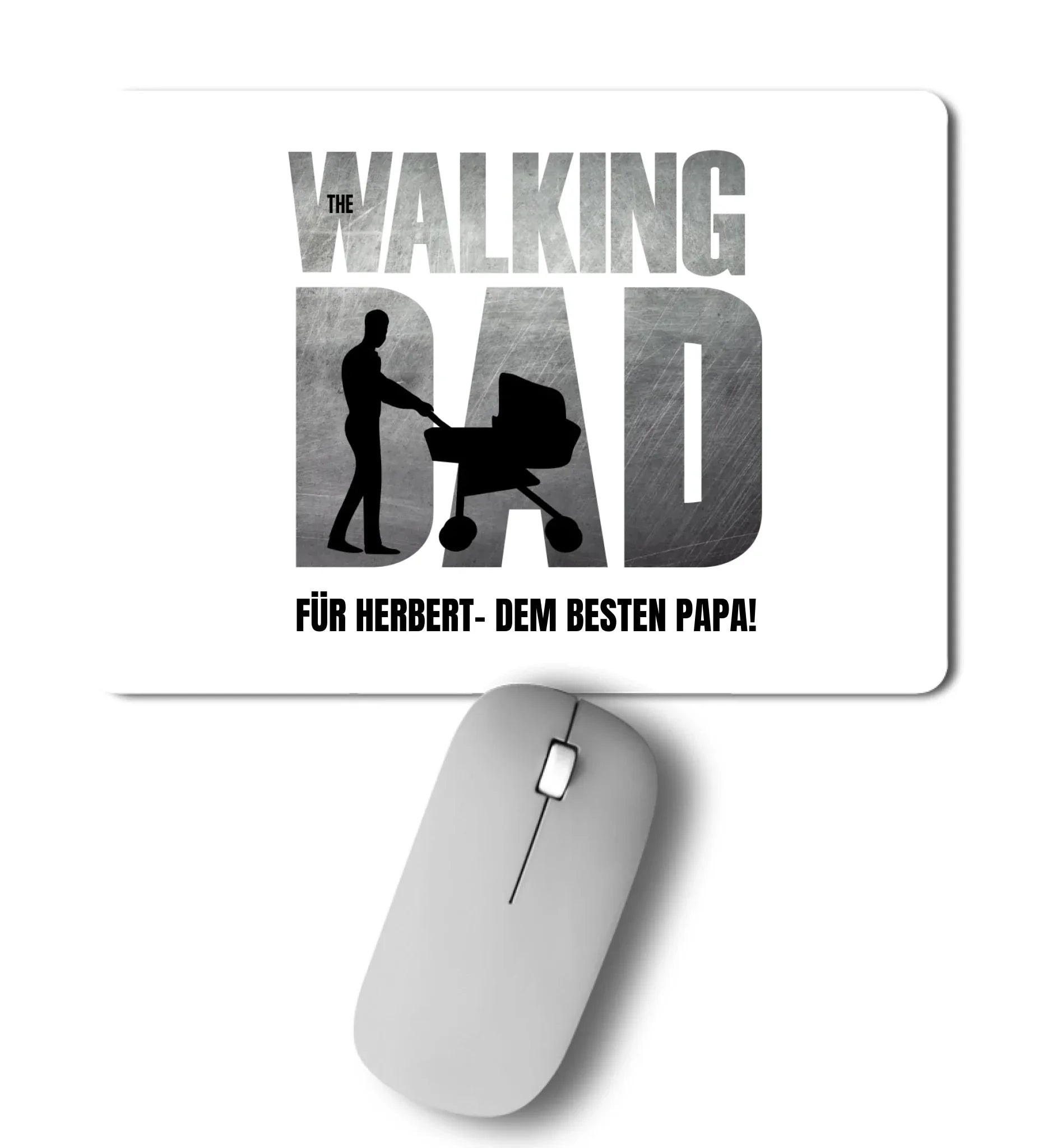 Superdad • mehrere Artikel • ’Statement-Collection’ • Wunschtext • Mein Motiv • Bester Papa • Vatertag - Mousepad
