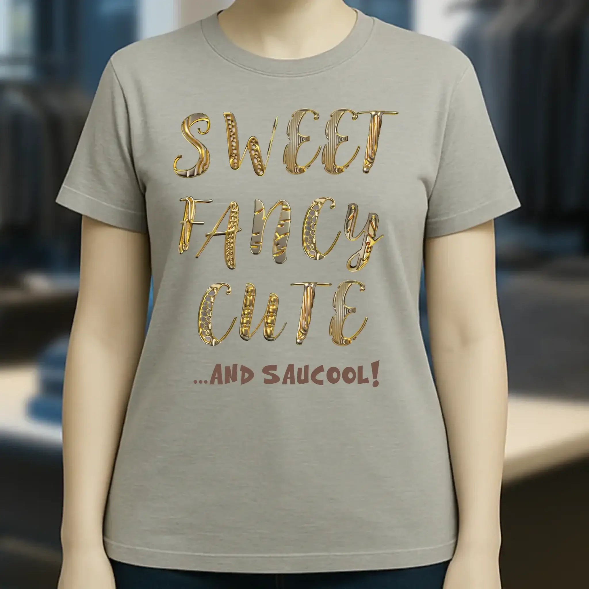 Sweet Fancy Cute • Ladies Premium T-Shirt XS-2XL aus Bio-Baumwolle für Damen • Exklusivdesign • personalisiert