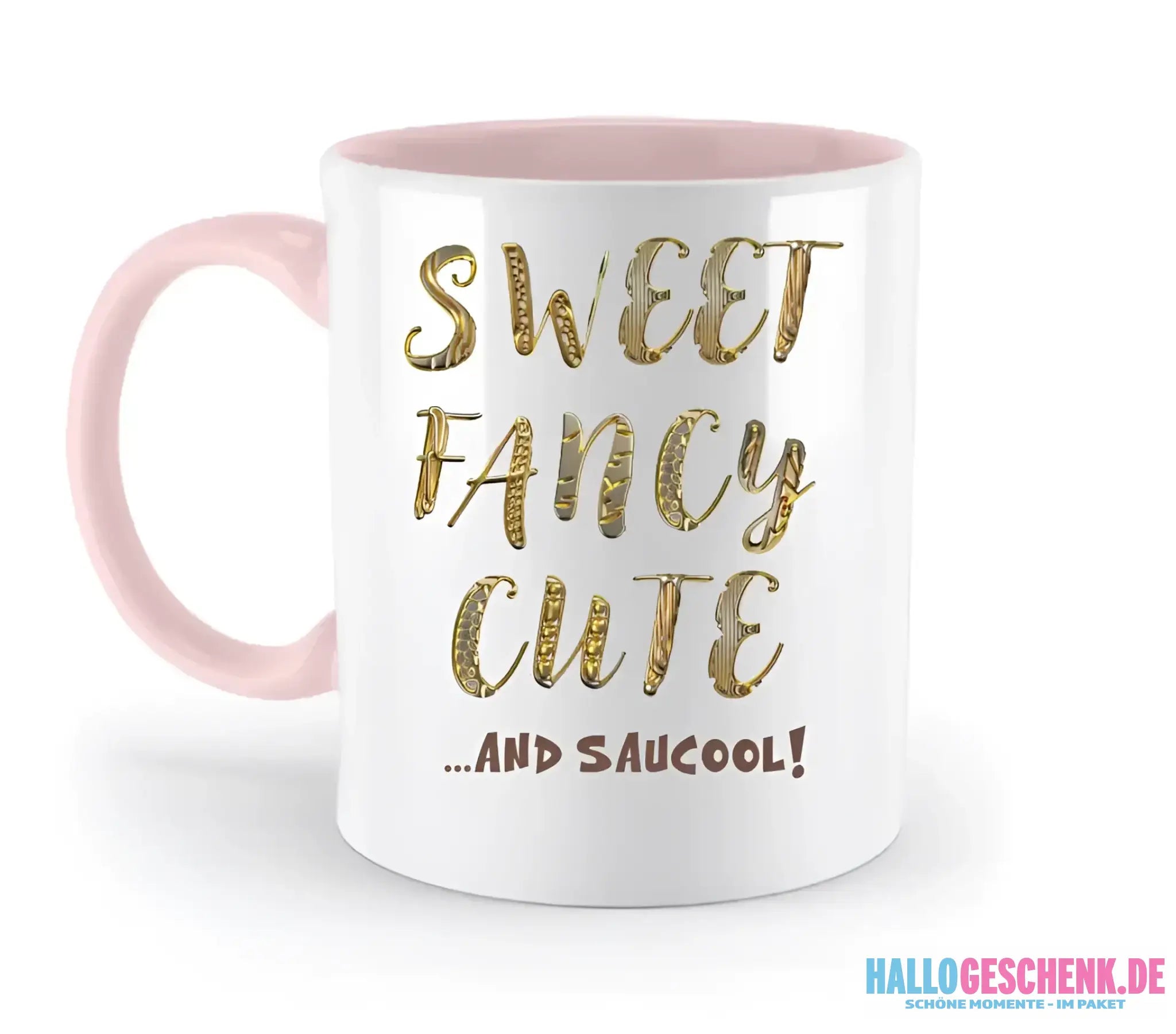 Sweet Fancy Cute • zweifarbige Tasse • Exklusivdesign • personalisiert