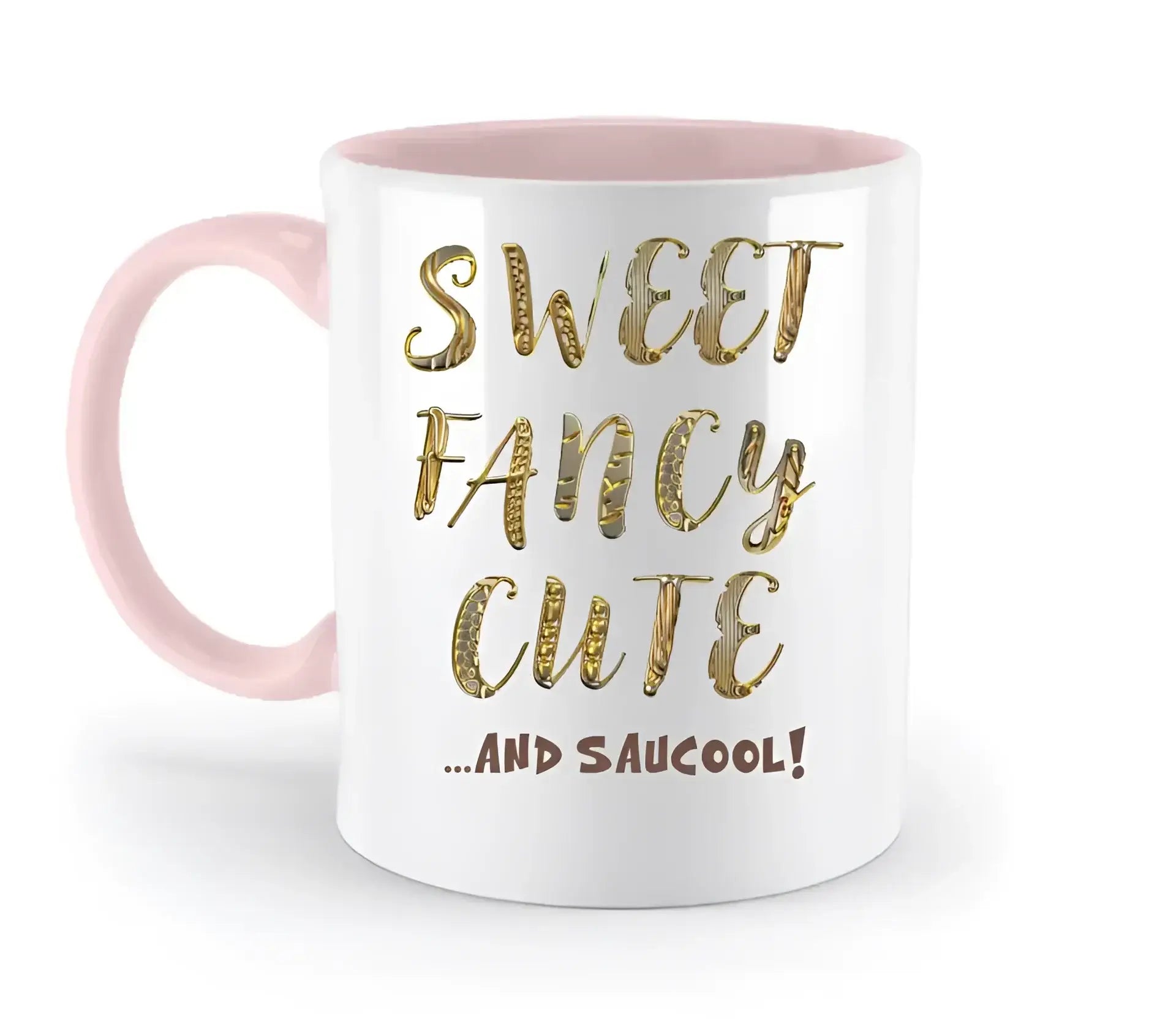 Sweet Fancy Cute • zweifarbige Tasse • Exklusivdesign • personalisiert