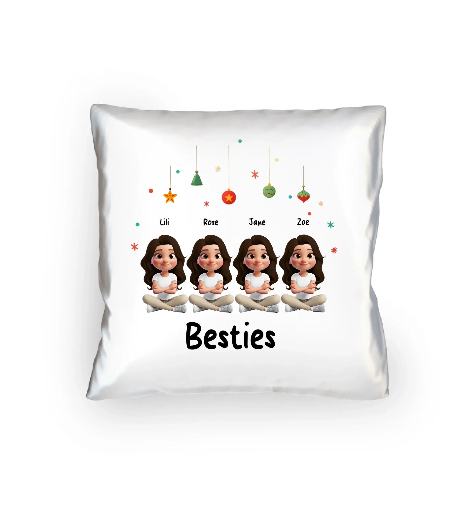 Sweet Girls: 1-4 Mädchen / Besties verfügbar (personalisierbare Figuren) • optional auch für X-mas Weihnachten