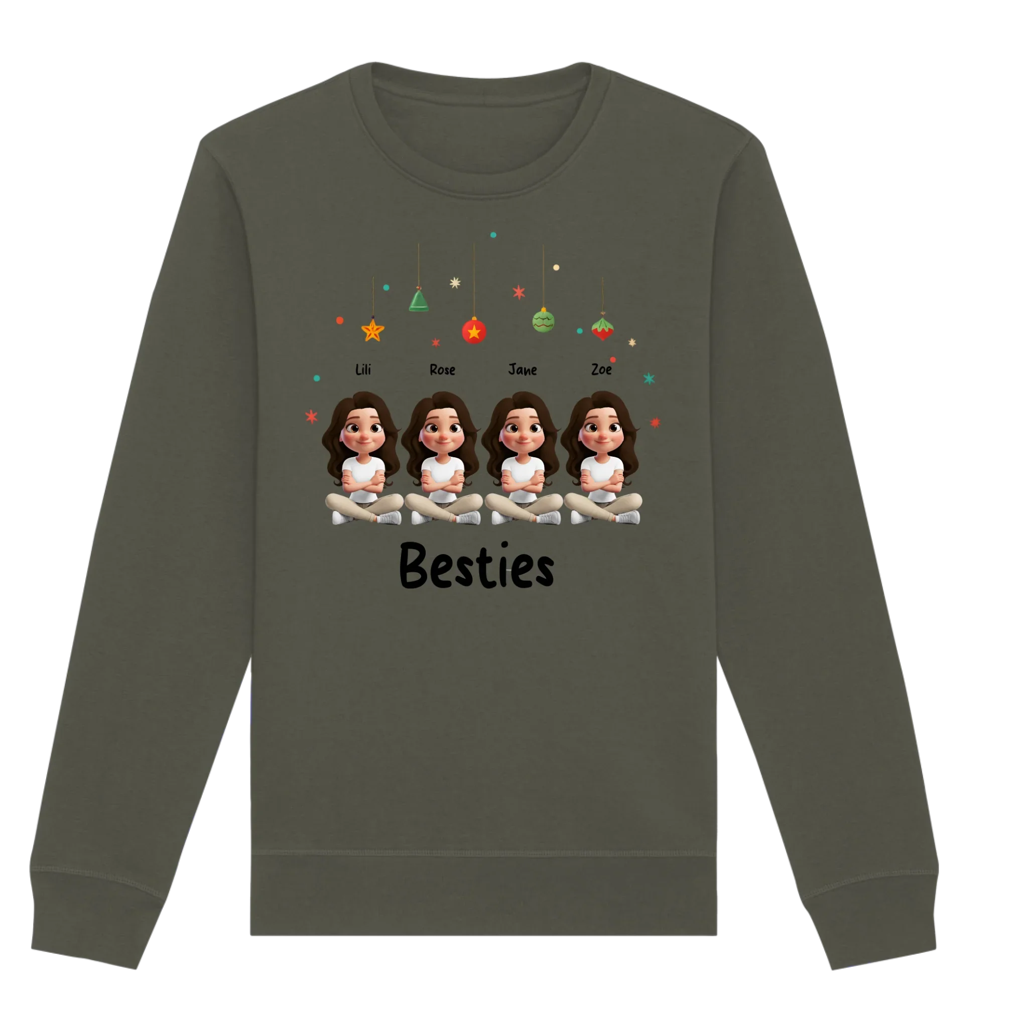 front-organic-basic-unisex-sweatshirt-khaki-206-2000x