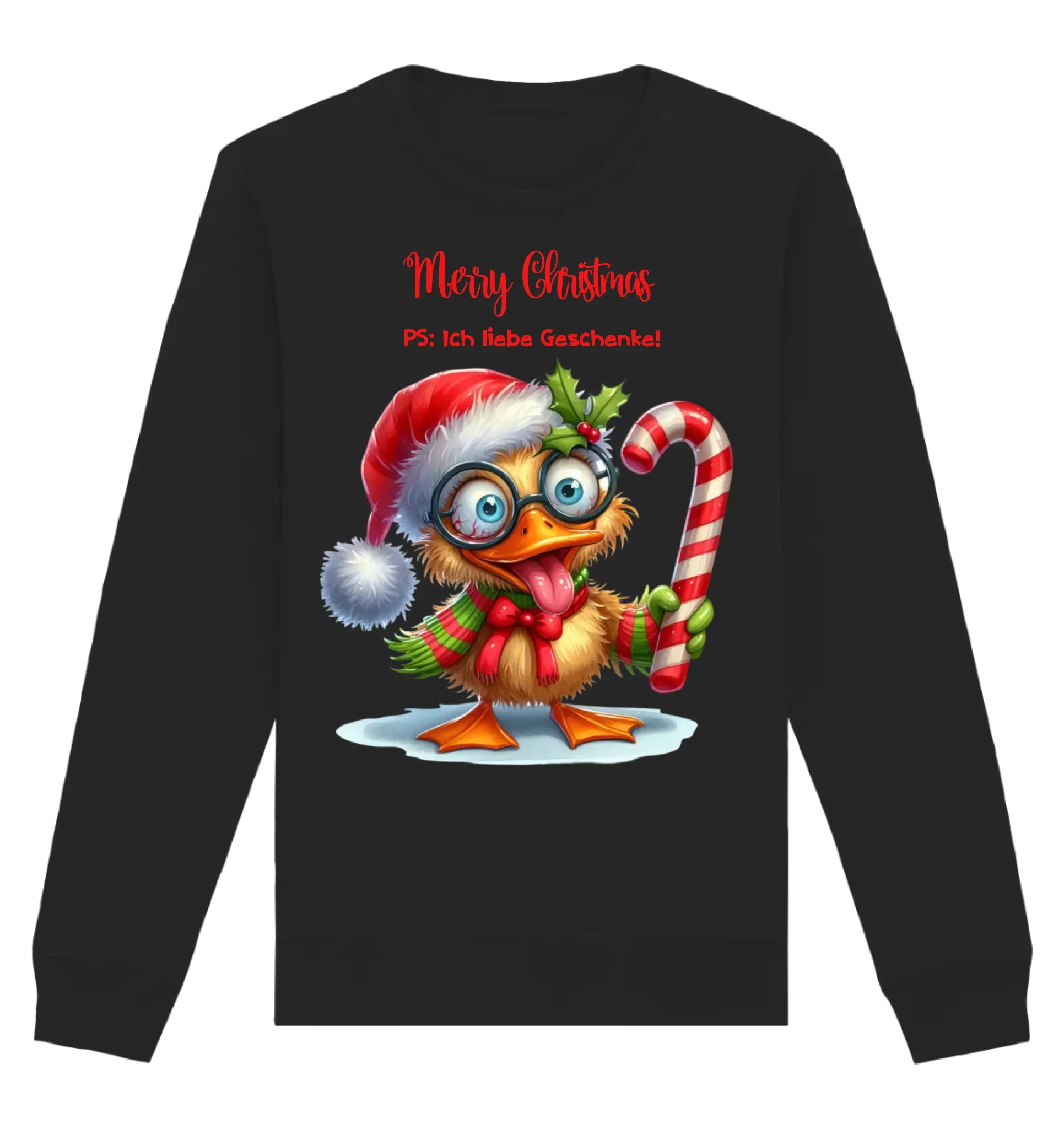 HalloGeschenk.de front-organic-basic-unisex-sweatshirt-272727-1116x