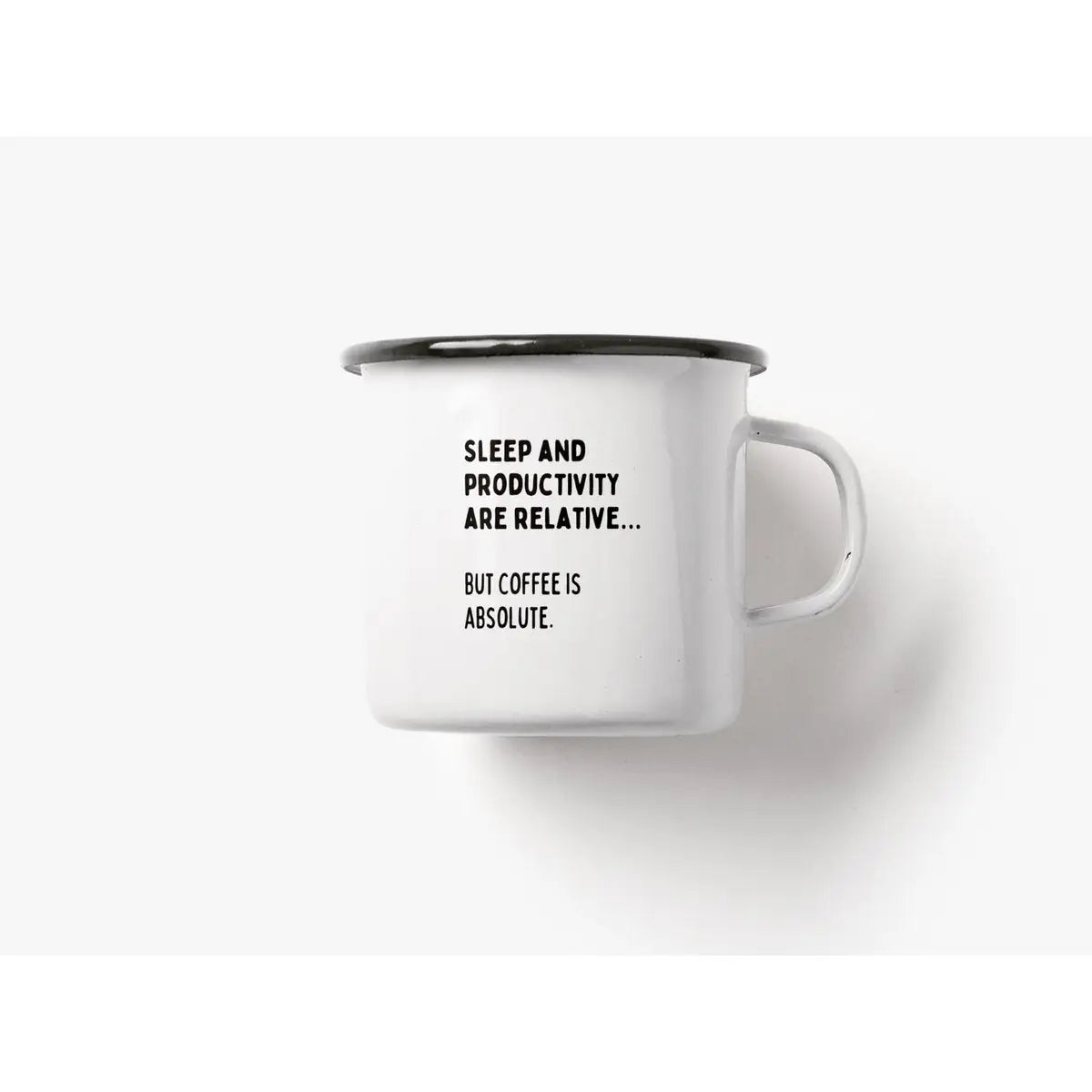 Tasse aus Emaille / Relative