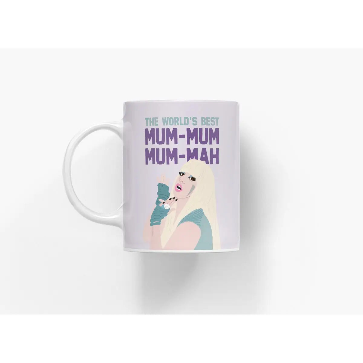 Tasse aus Keramik / "Icons" World's Best Mum-Mum-Mum