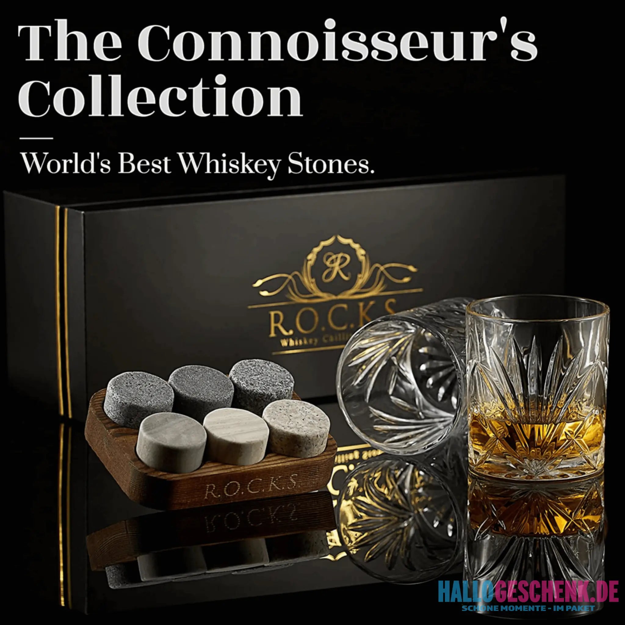 The Connoisseur’s Set - Palm Whiskey Glass Edition