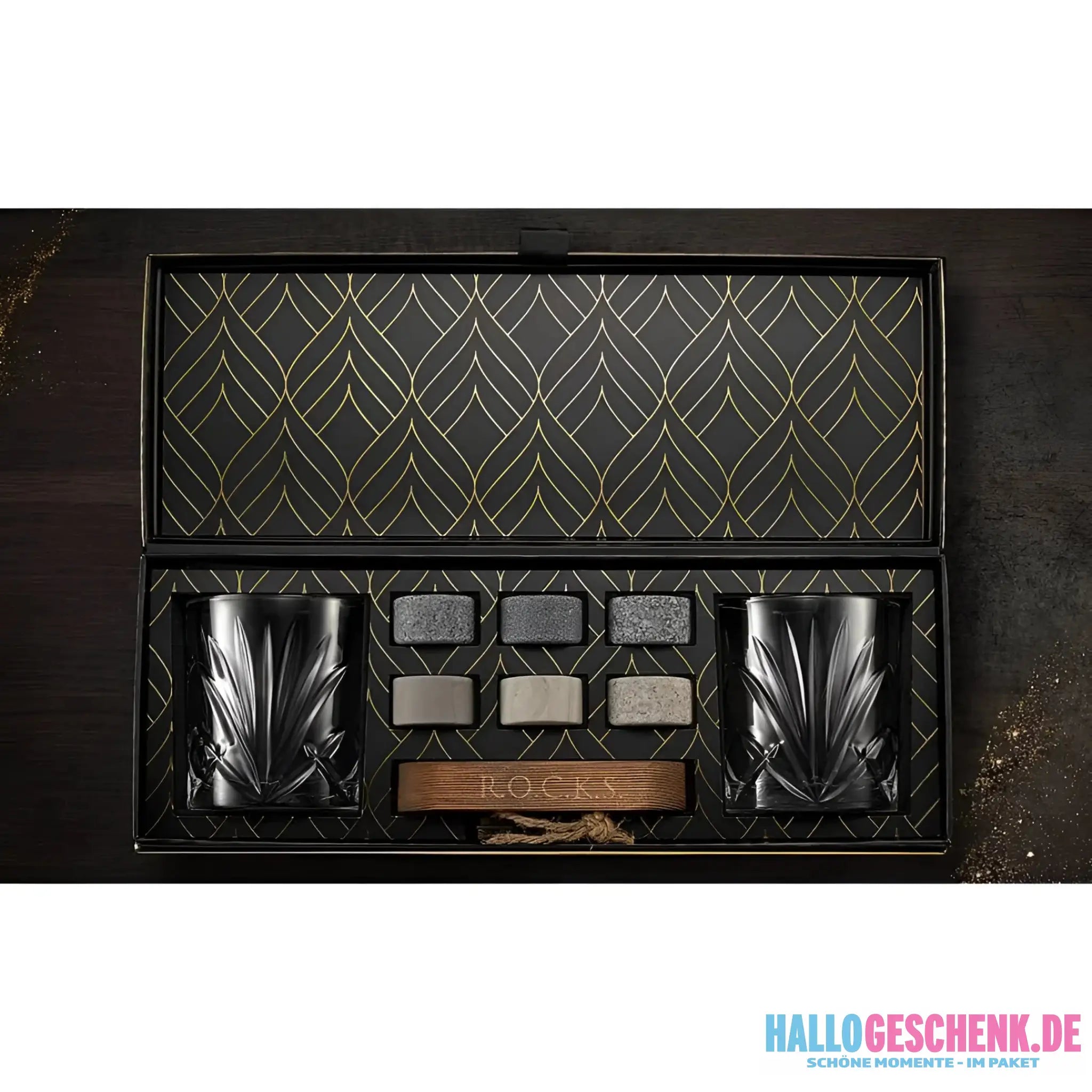 The Connoisseur’s Set - Palm Whiskey Glass Edition