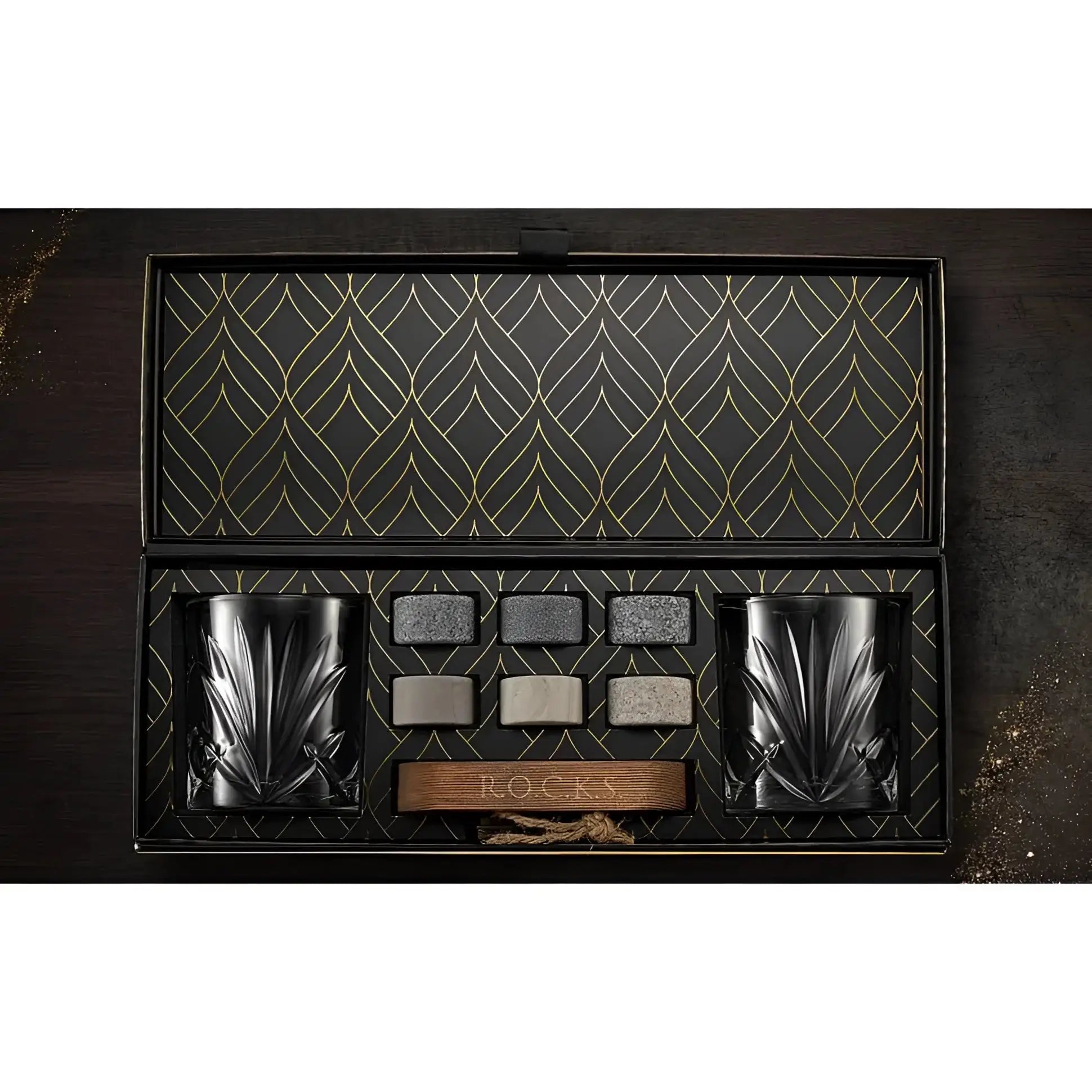 The Connoisseur’s Set - Palm Whiskey Glass Edition