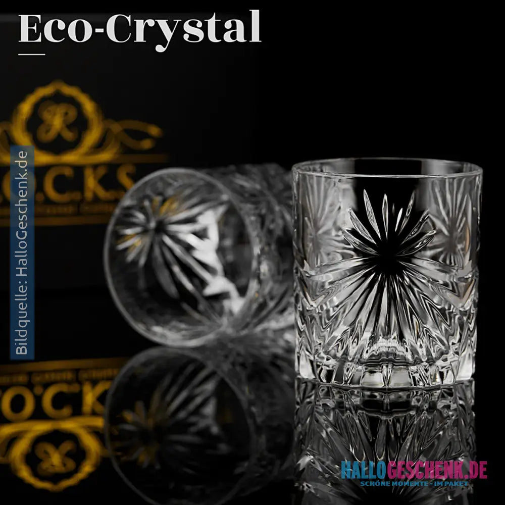 The Eco Crystal Collection - Soleil Whiskey Glass Edition