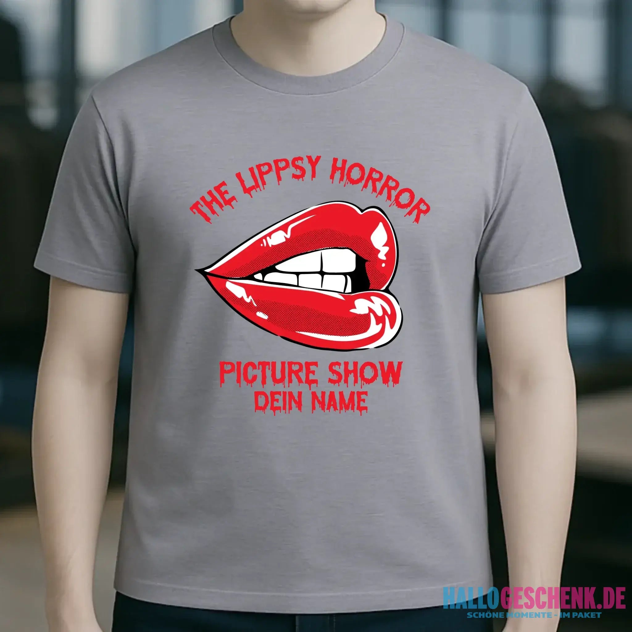 The Spooky, Ducky oder Lippsy Horror Picture Show + Name • Skateboard • Unisex Premium T-Shirt XS-5XL aus Bio-Baumwolle für Damen & Herren • Exklusivdesign • personalisiert • Halloween