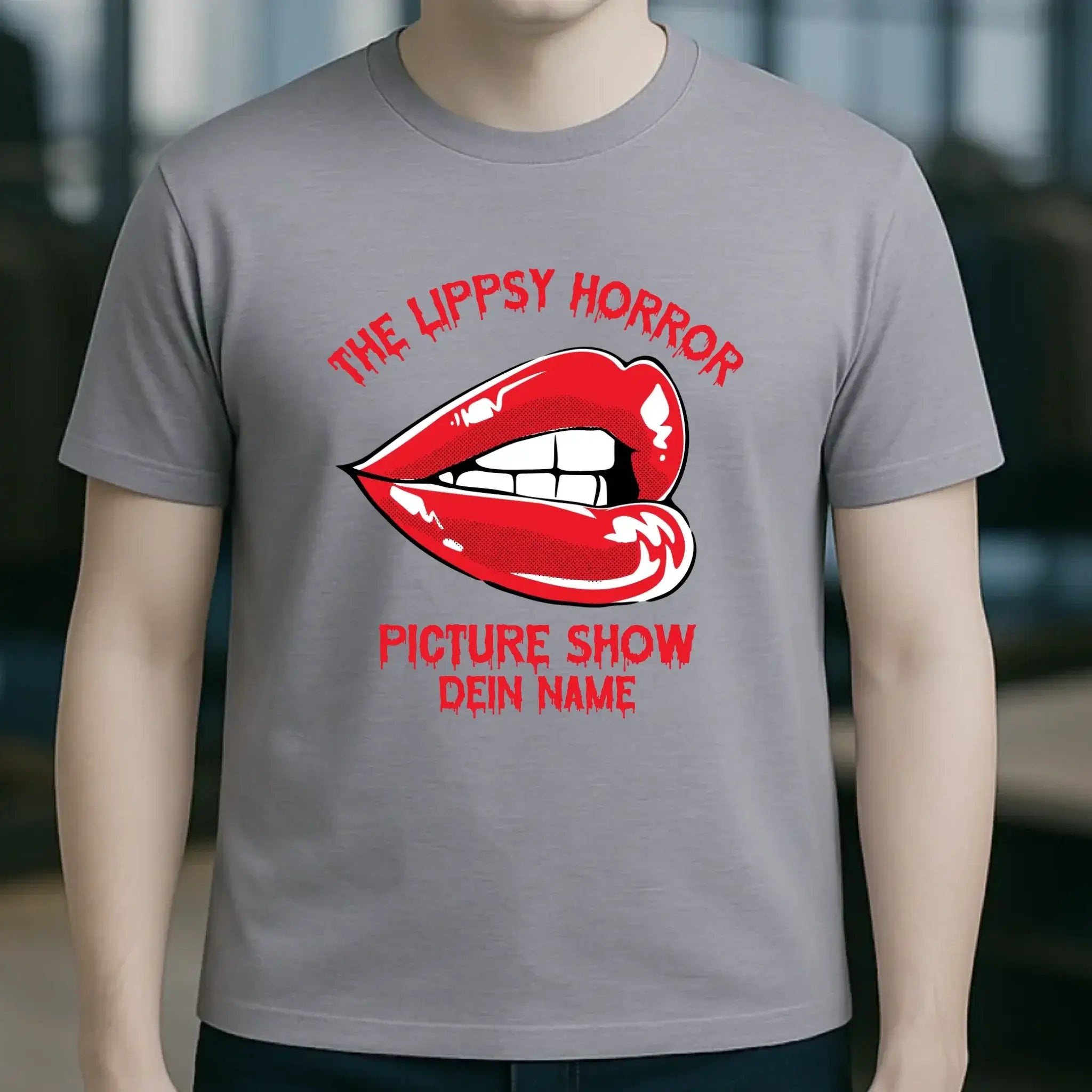 The Spooky, Ducky oder Lippsy Horror Picture Show + Name • Skateboard • Unisex Premium T-Shirt XS-5XL aus Bio-Baumwolle für Damen & Herren • Exklusivdesign • personalisiert • Halloween