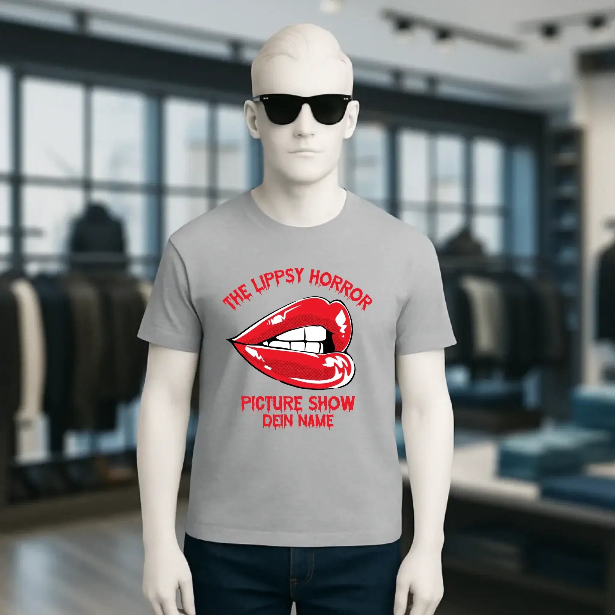 The Spooky, Ducky oder Lippsy Horror Picture Show + Name • Skateboard • Unisex Premium T-Shirt XS-5XL aus Bio-Baumwolle für Damen & Herren • Exklusivdesign • personalisiert • Halloween