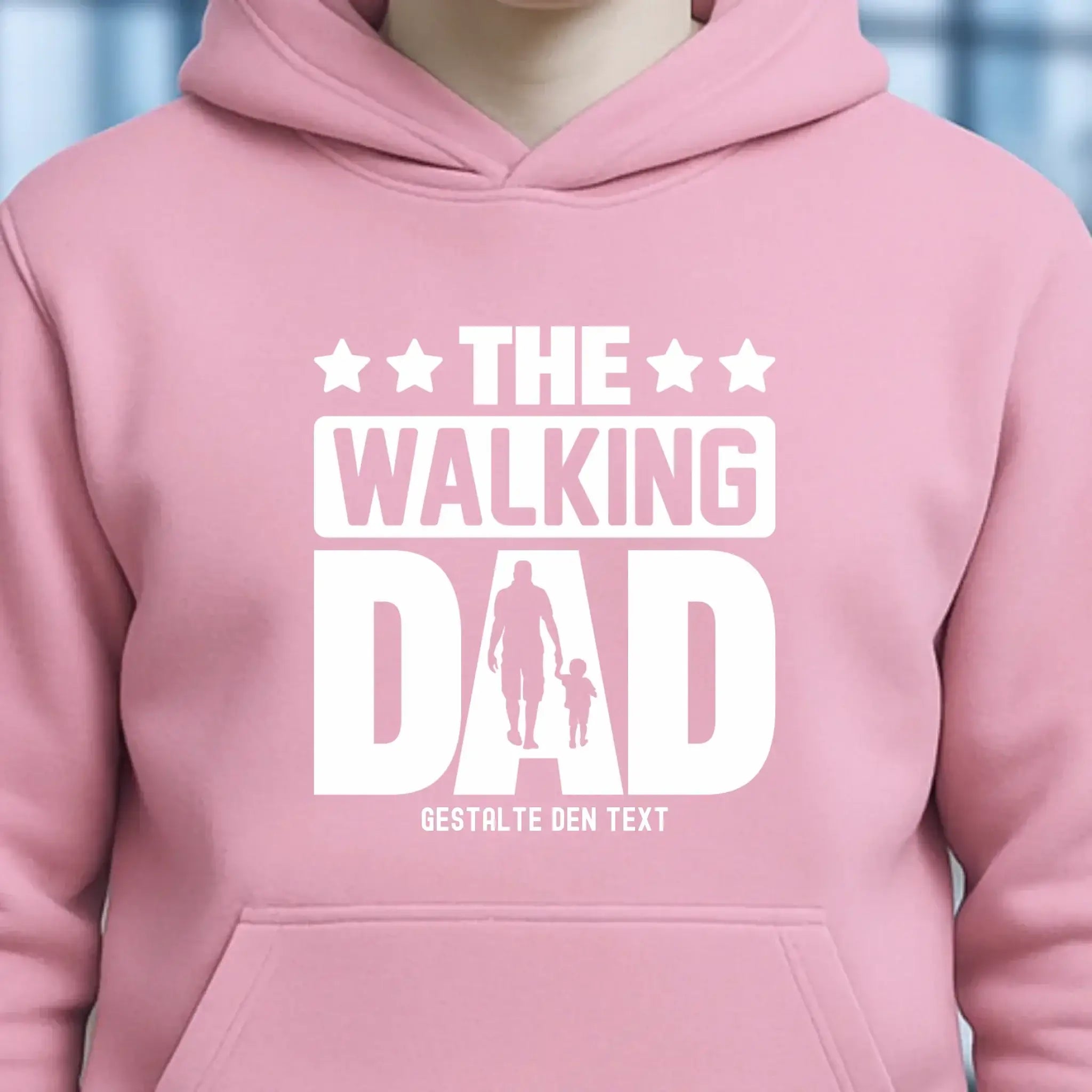 The Walking Dad 2 • Unisex Premium Hoodie XS-5XL aus Bio-Baumwolle für Damen & Herren • Motivprodukt • personalisiert