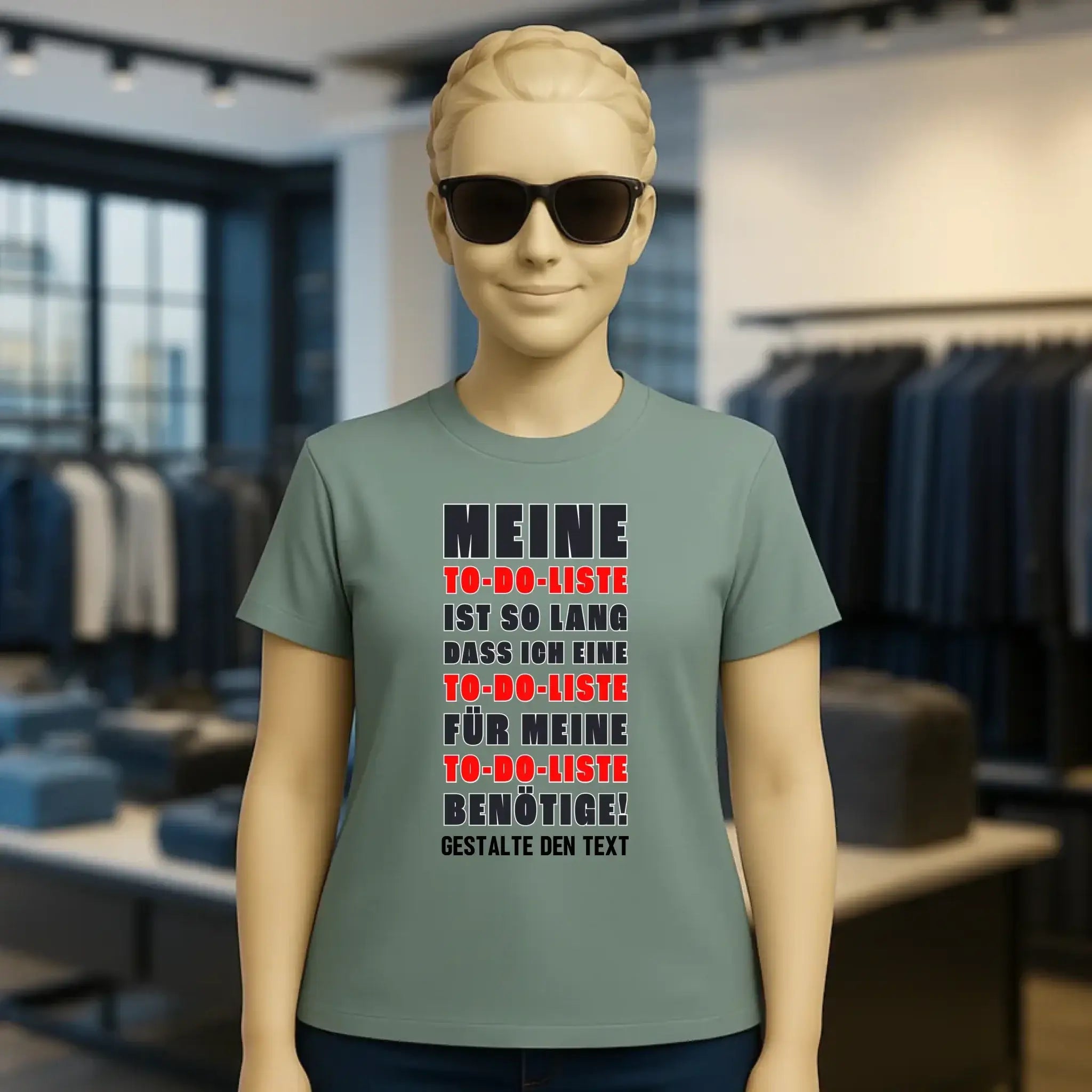 TO DO LISTE • Ladies Premium T-Shirt XS-2XL aus Bio-Baumwolle für Damen • Exklusivdesign • personalisiert