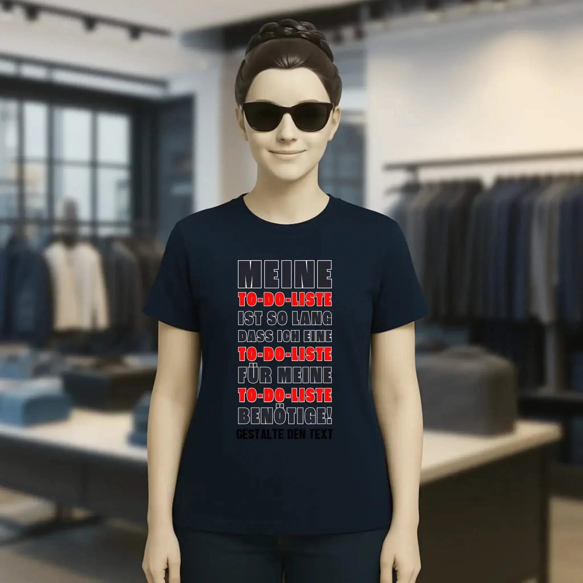 TO DO LISTE • Ladies Premium T-Shirt XS-2XL aus Bio-Baumwolle für Damen • Exklusivdesign • personalisiert