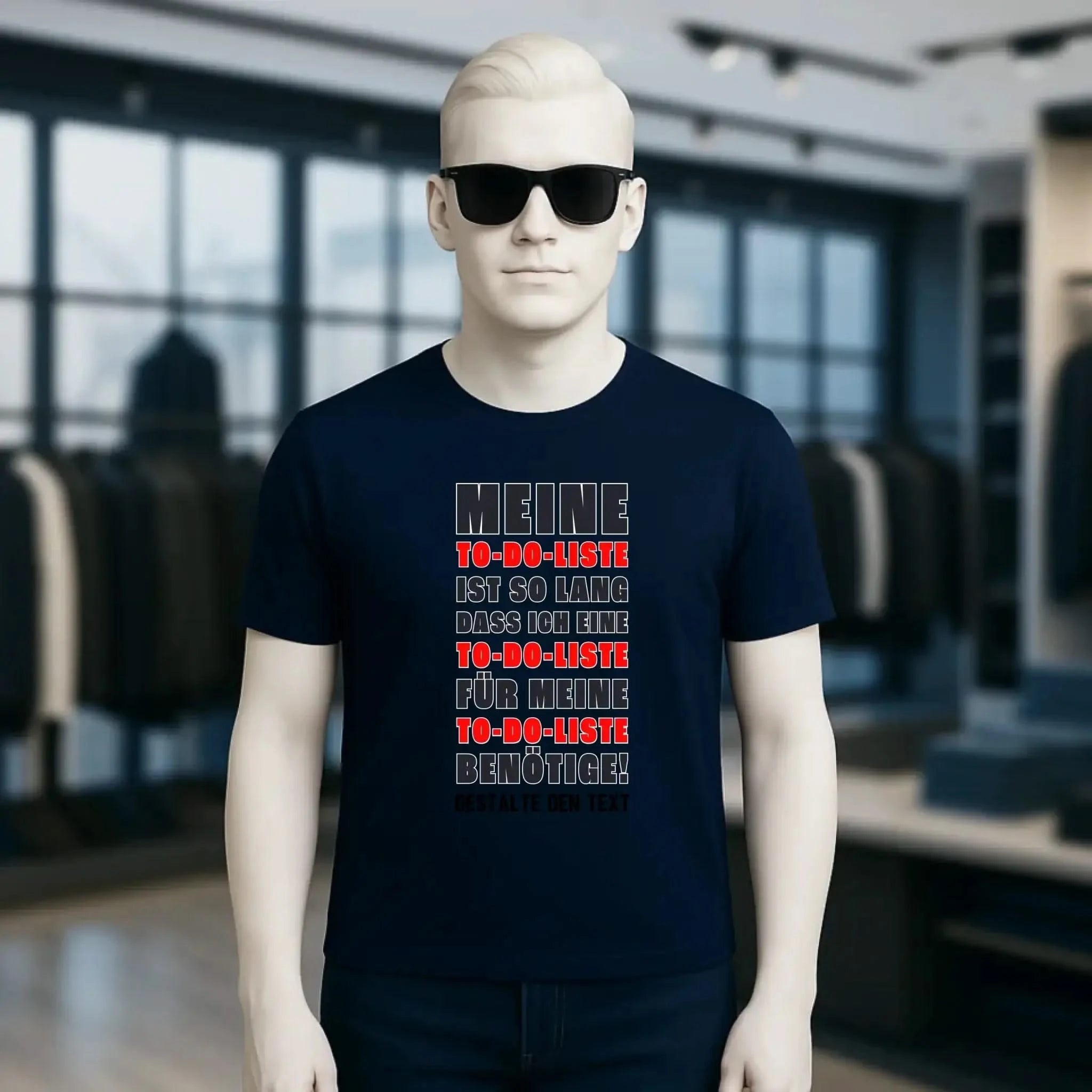 TO DO LISTE • Unisex Premium T-Shirt XS-5XL aus Bio-Baumwolle für Damen & Herren • Exklusivdesign • personalisiert