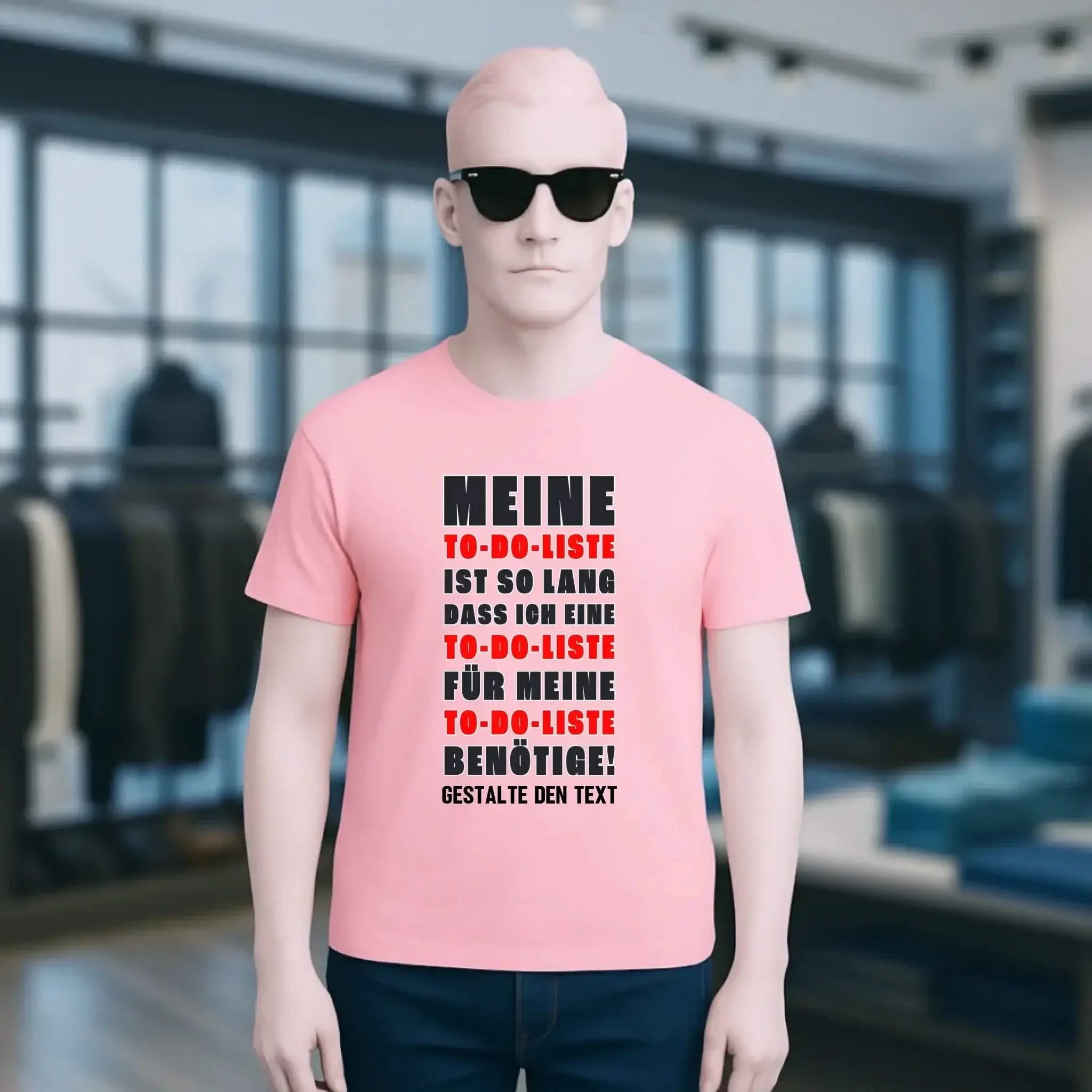 TO DO LISTE • Unisex Premium T-Shirt XS-5XL aus Bio-Baumwolle für Damen & Herren • Exklusivdesign • personalisiert