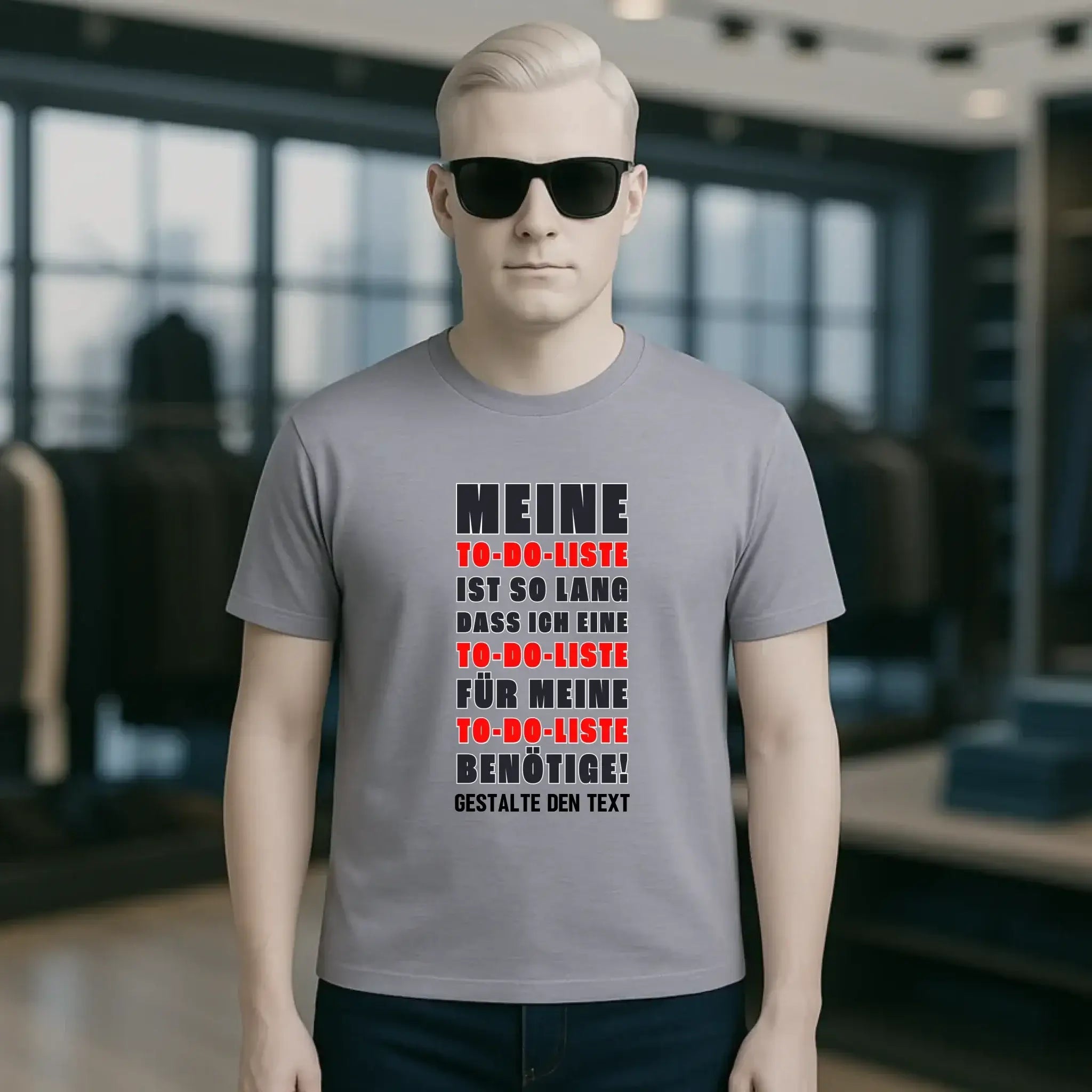 TO DO LISTE • Unisex Premium T-Shirt XS-5XL aus Bio-Baumwolle für Damen & Herren • Exklusivdesign • personalisiert