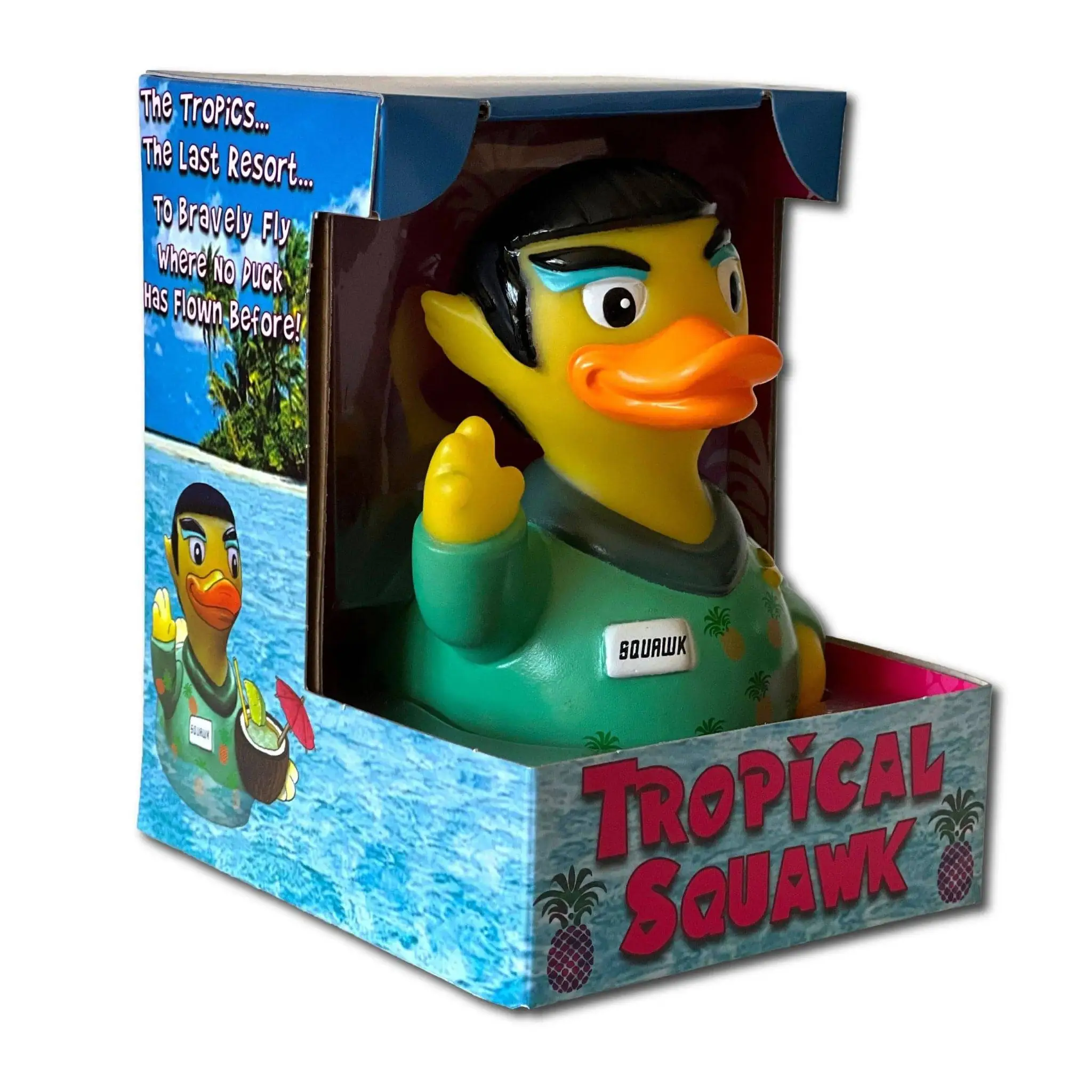 Tropical Squawk • Gummiente in limitierter Auflage • offizielles Produkt von CelebriDucks