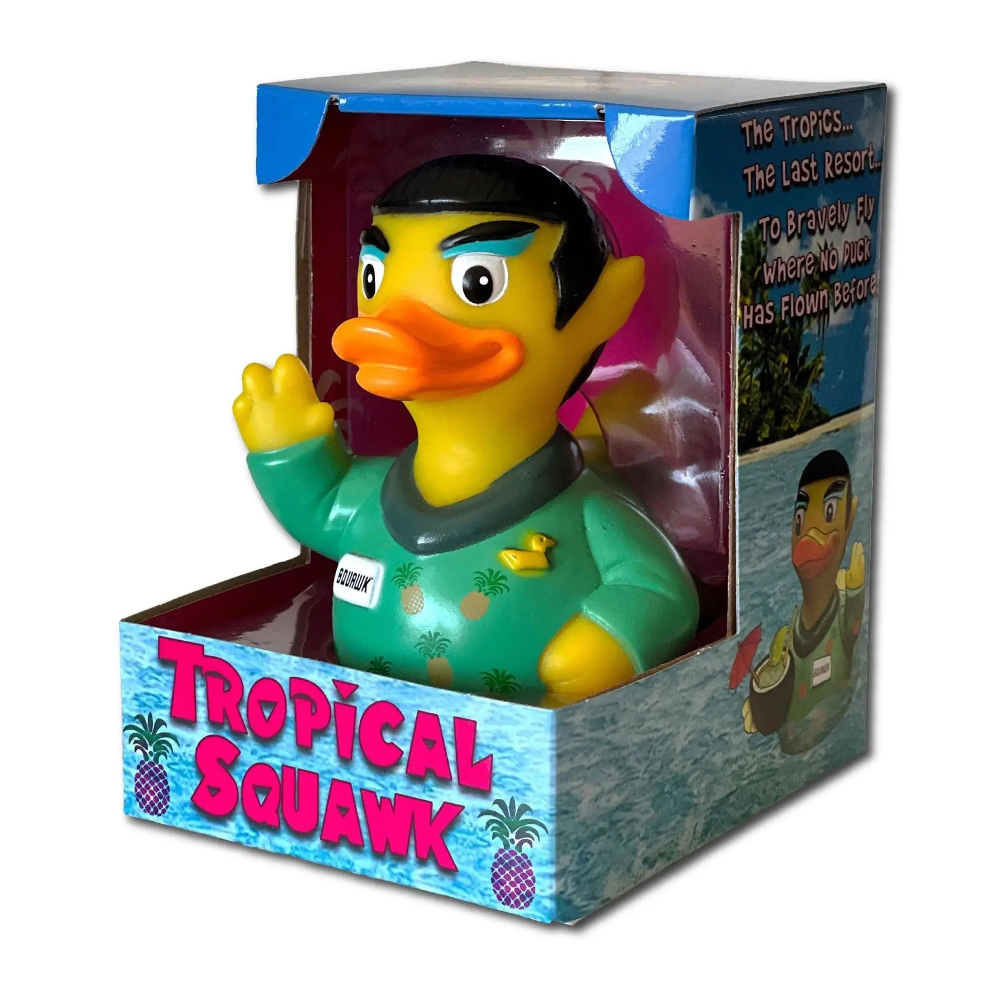 Tropical Squawk • Gummiente in limitierter Auflage • offizielles Produkt von CelebriDucks