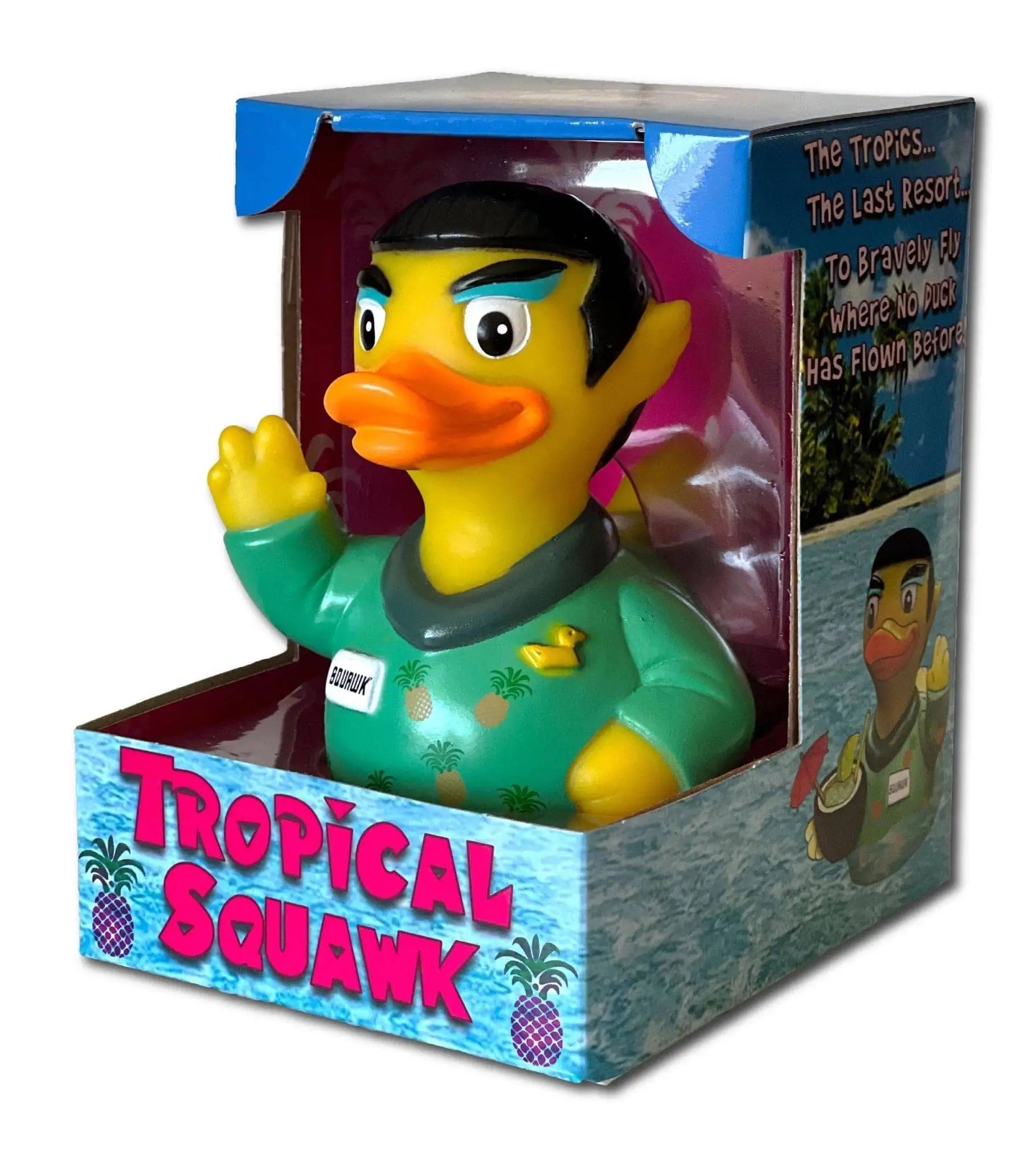 Tropical Squawk • Gummiente in limitierter Auflage • offizielles Produkt von CelebriDucks