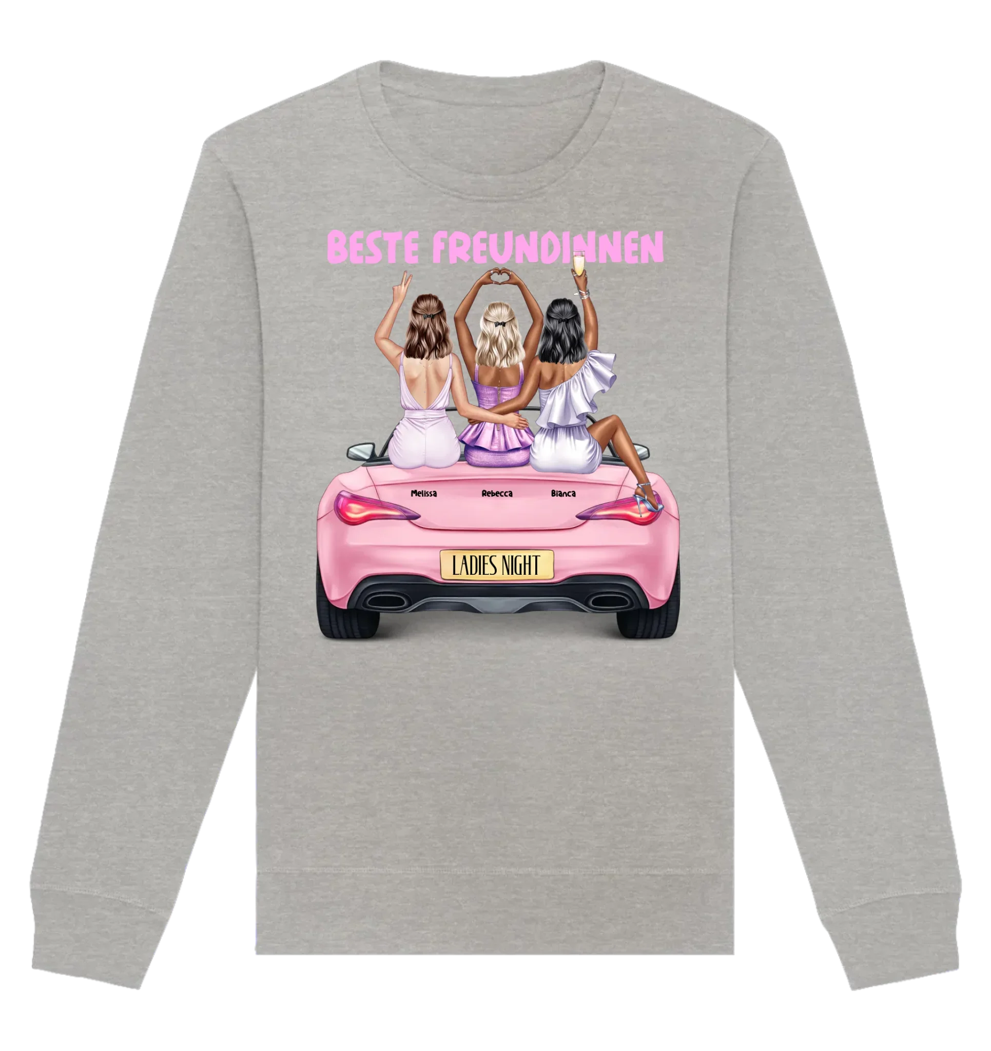 Vegas Girls: 1-3 Girls • mehrere Artikel • ’Statement-Collection’ • Wunschtext • personalisierte Figuren - Unisex