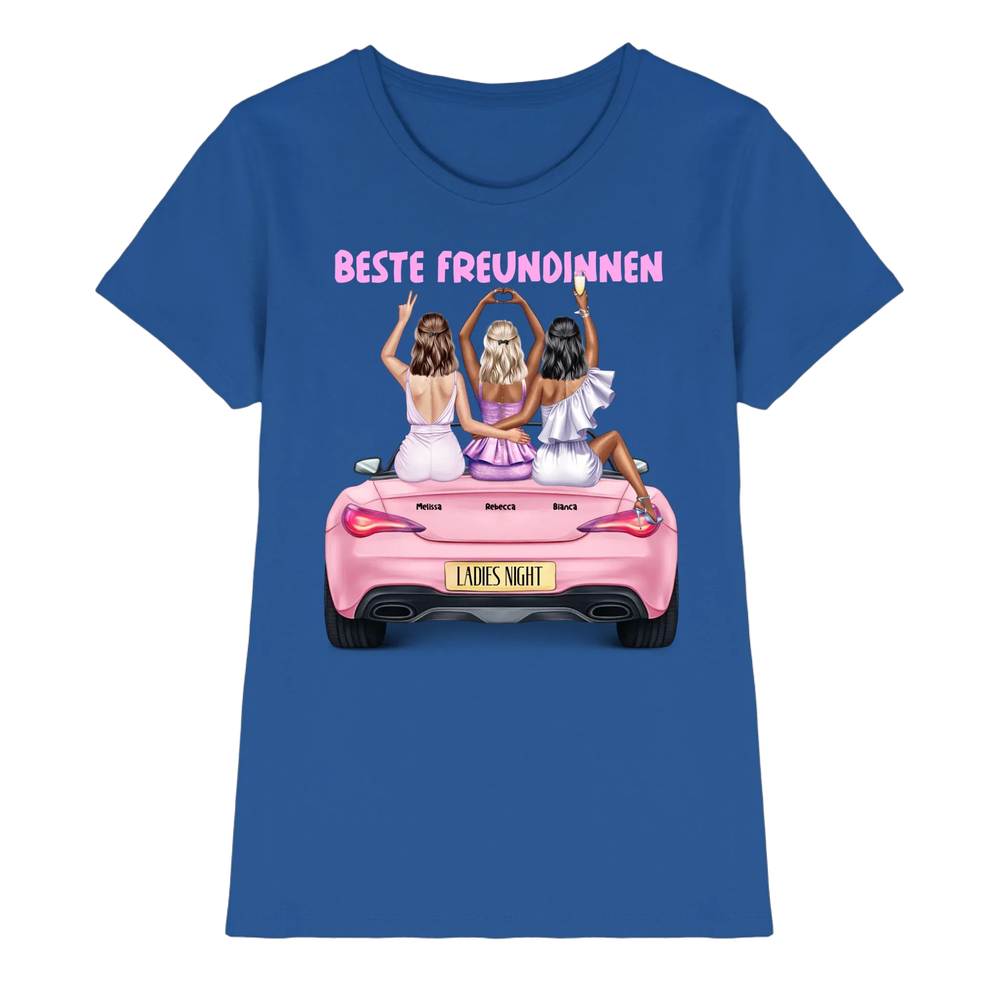 Vegas Girls: 1-3 Girls • mehrere Artikel • ’Statement-Collection’ • Wunschtext • personalisierte Figuren - Premium