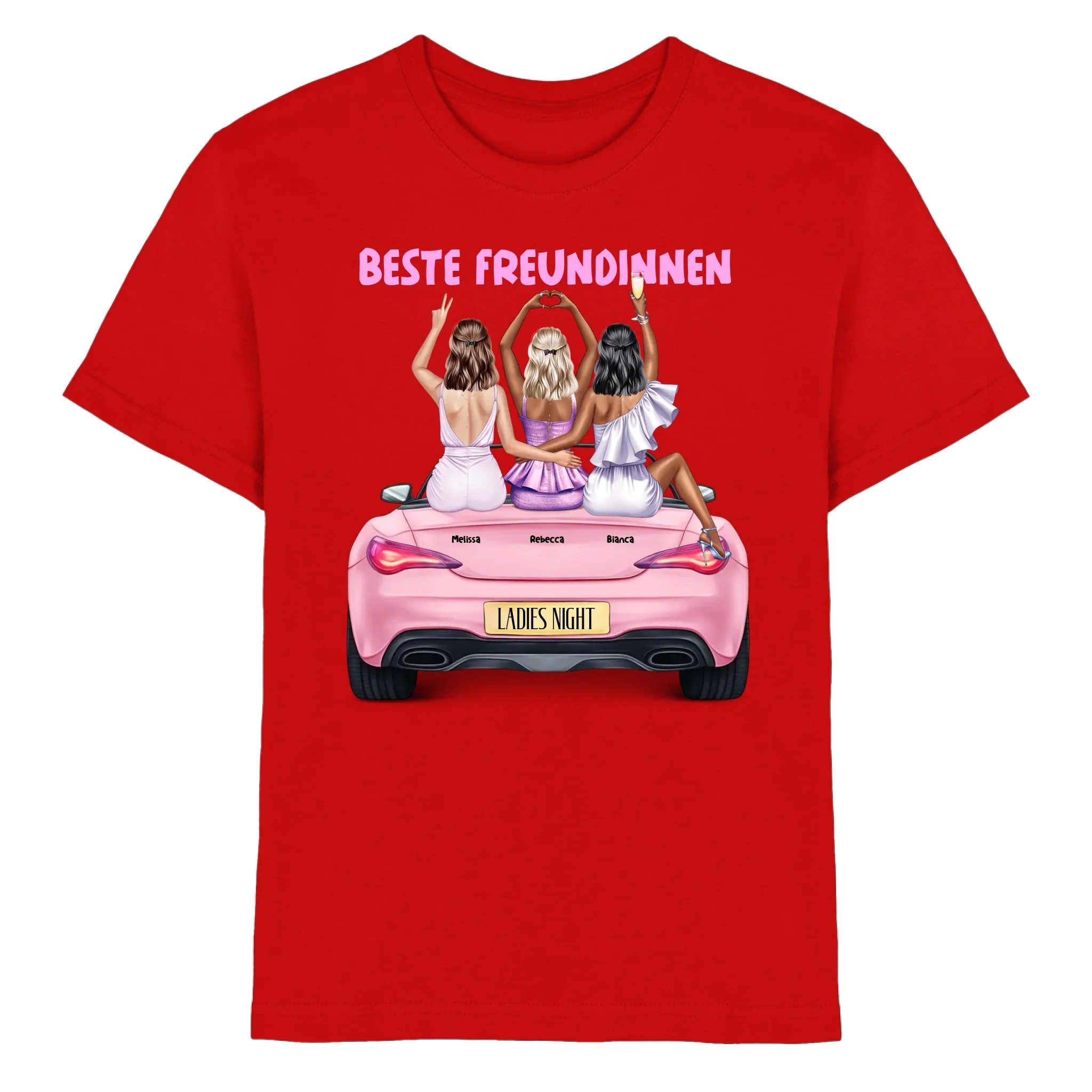 Vegas Girls: 1-3 Girls • mehrere Artikel • ’Statement-Collection’ • Wunschtext • personalisierte Figuren - Premium