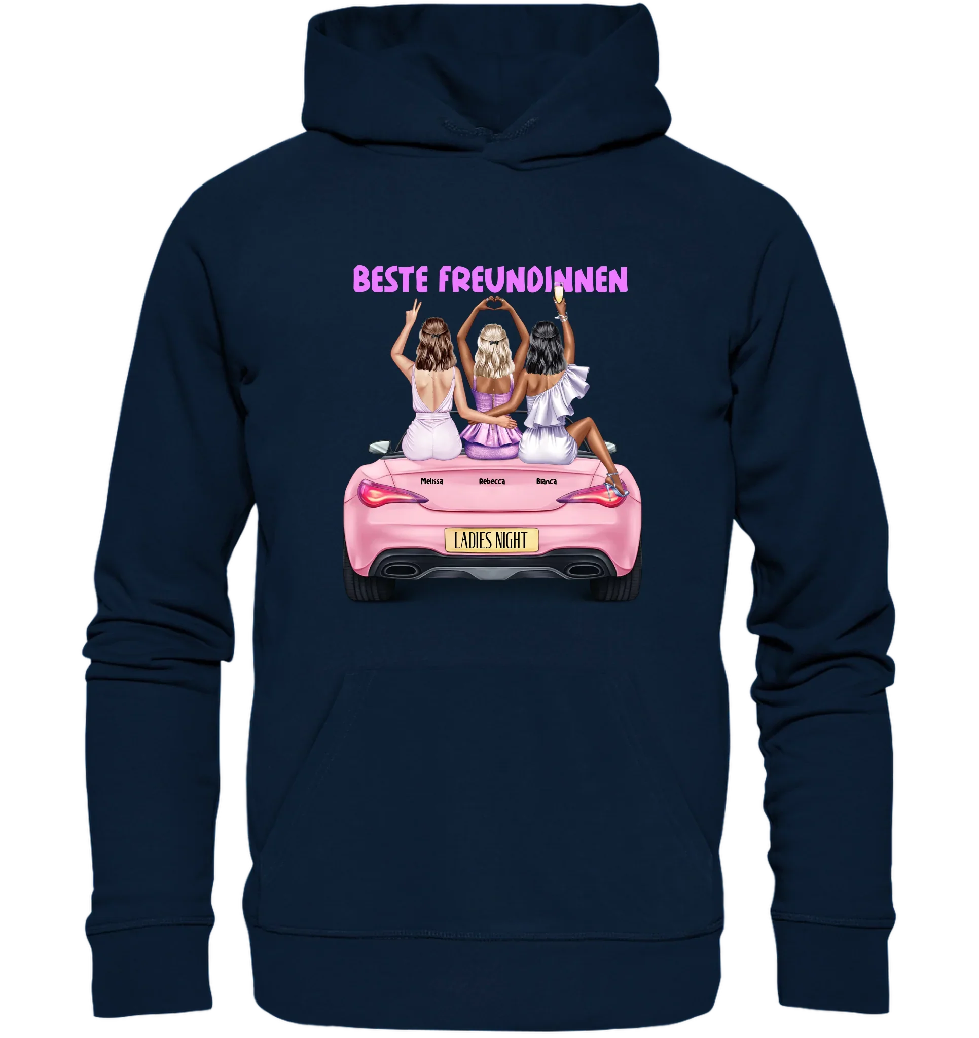 Vegas Girls: 1-3 Girls • mehrere Artikel • ’Statement-Collection’ • Wunschtext • personalisierte Figuren - Unisex