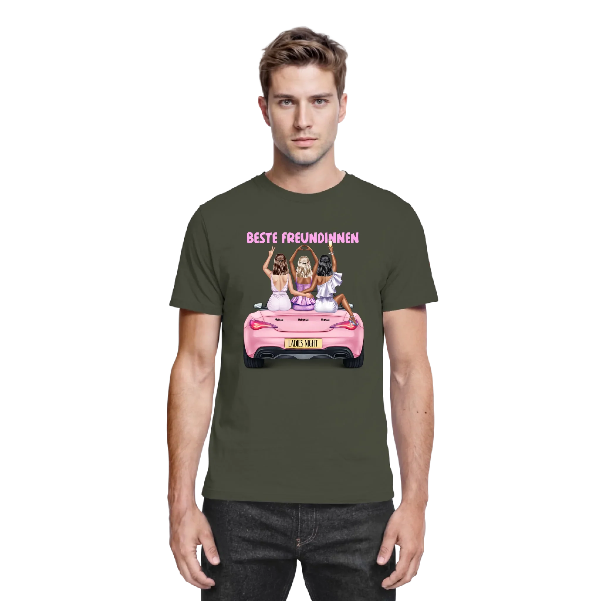 Vegas Girls: 1-3 Girls • mehrere Artikel • ’Statement-Collection’ • Wunschtext • personalisierte Figuren