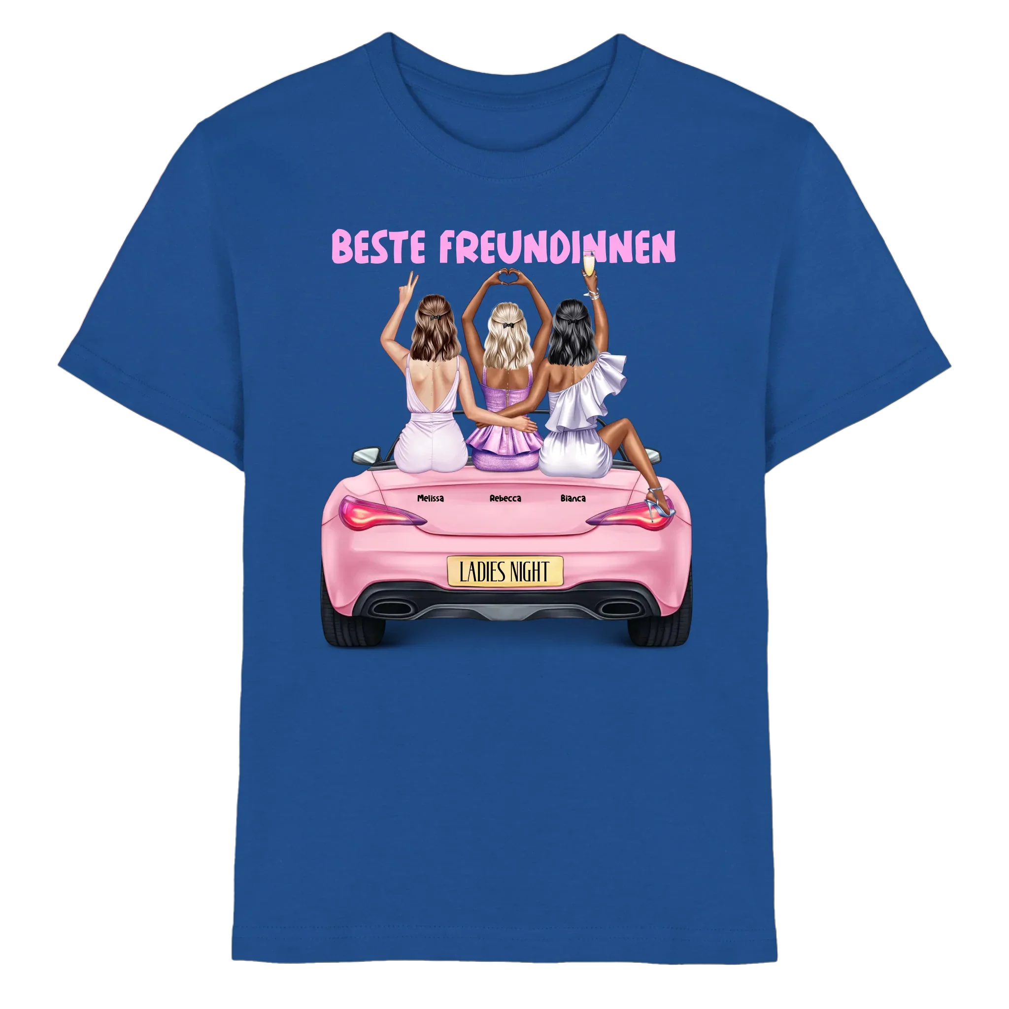 Vegas Girls: 1-3 Girls • mehrere Artikel • ’Statement-Collection’ • Wunschtext • personalisierte Figuren - Premium