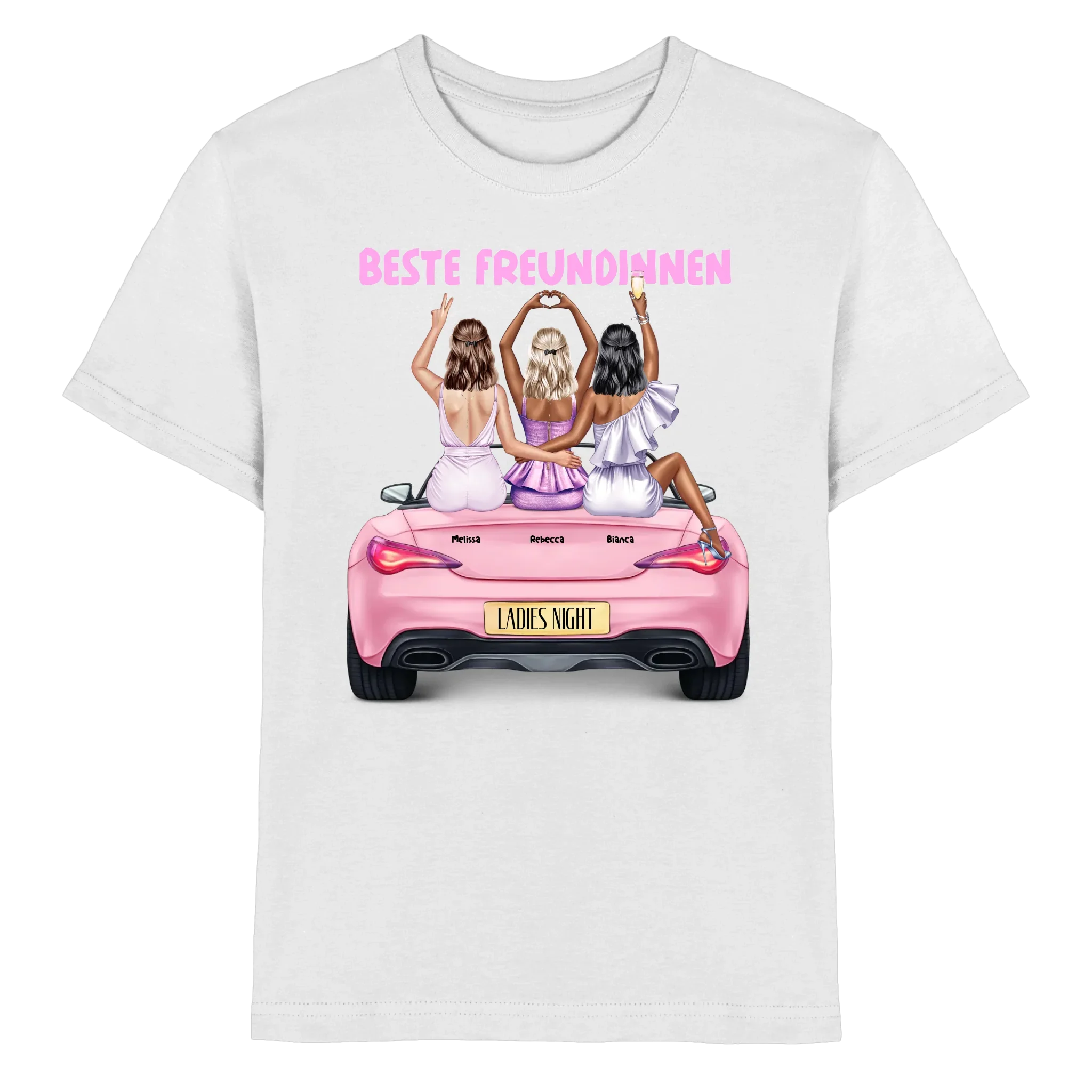 Vegas Girls: 1-3 Girls • mehrere Artikel • ’Statement-Collection’ • Wunschtext • personalisierte Figuren - Premium