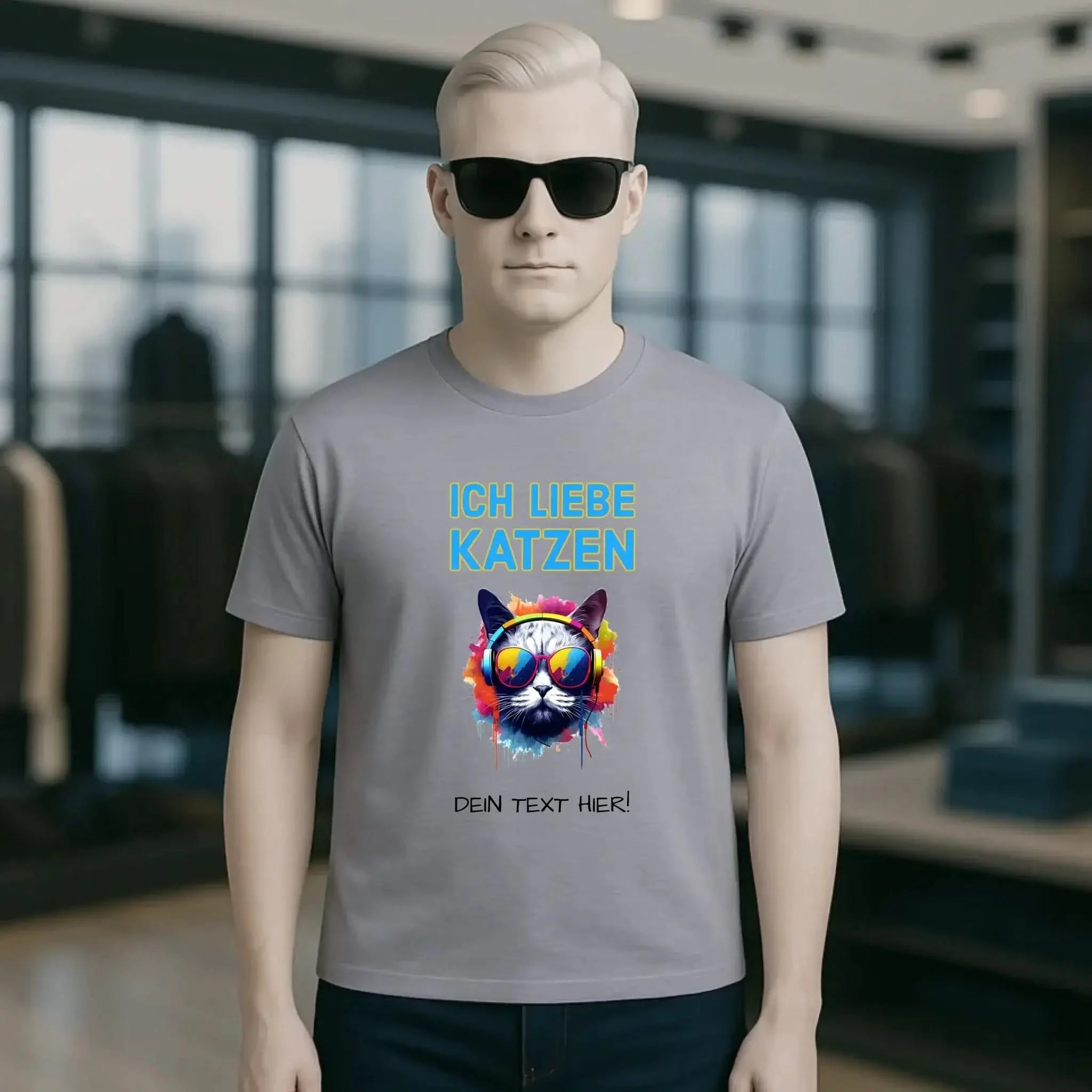 Wähle die Katze Motivauswahl - Unisex Premium T-Shirt XS-5XL aus Bio-Baumwolle für Damen & Herren