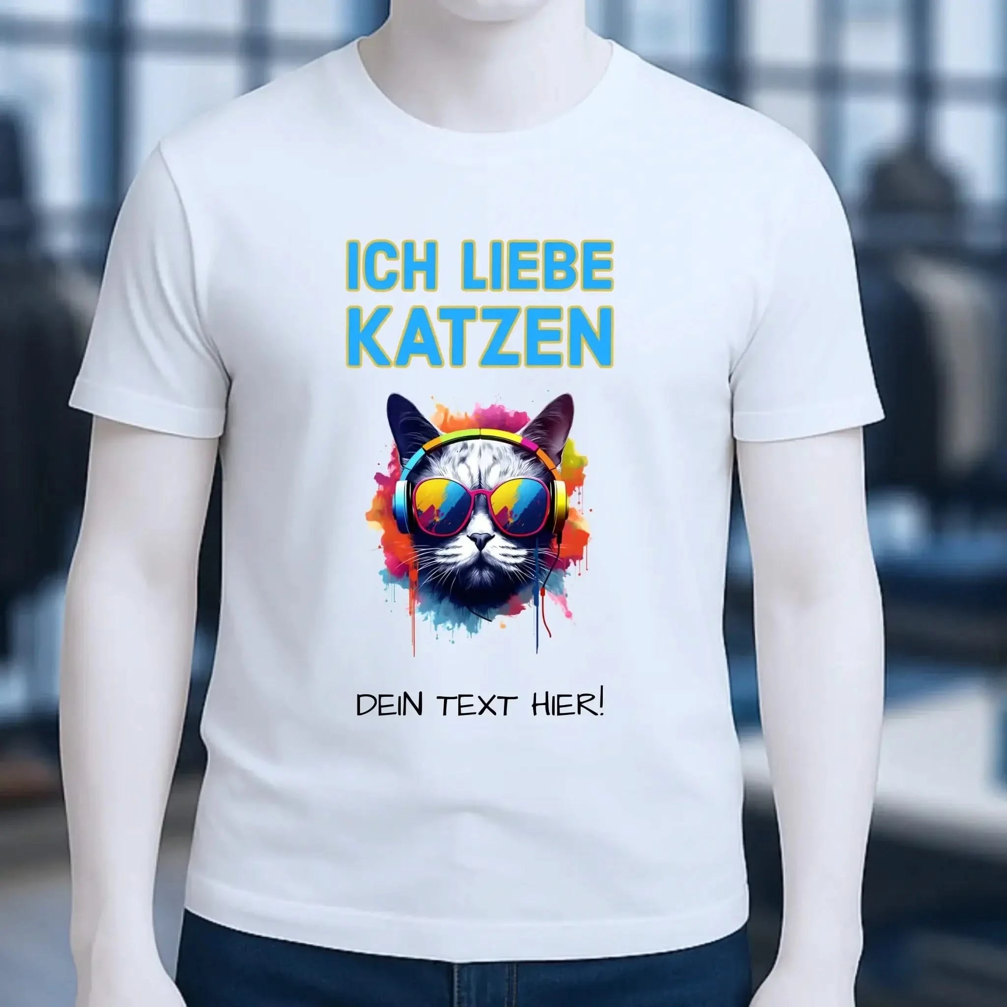 Wähle die Katze Motivauswahl - Unisex Premium T-Shirt XS-5XL aus Bio-Baumwolle für Damen & Herren
