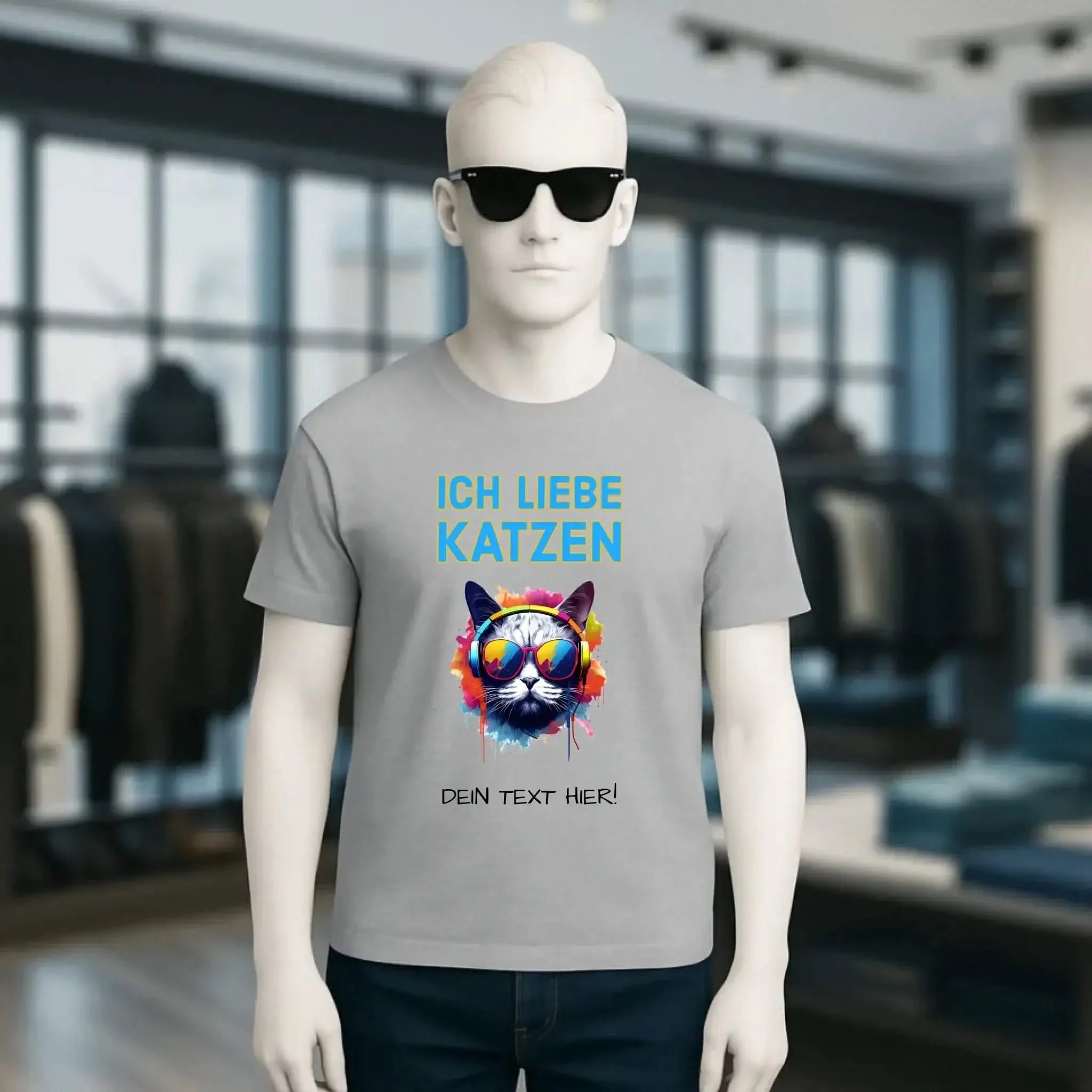 Wähle die Katze Motivauswahl - Unisex Premium T-Shirt XS-5XL aus Bio-Baumwolle für Damen & Herren