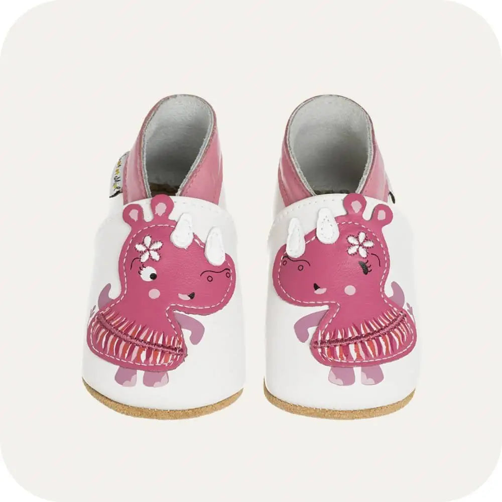 Weiche Leder Babyschuhe Rhino Tänzer