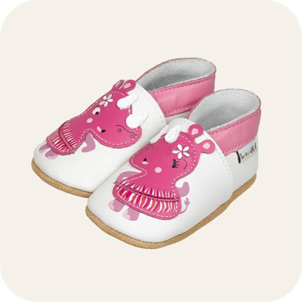 Weiche Leder Babyschuhe Rhino Tänzer