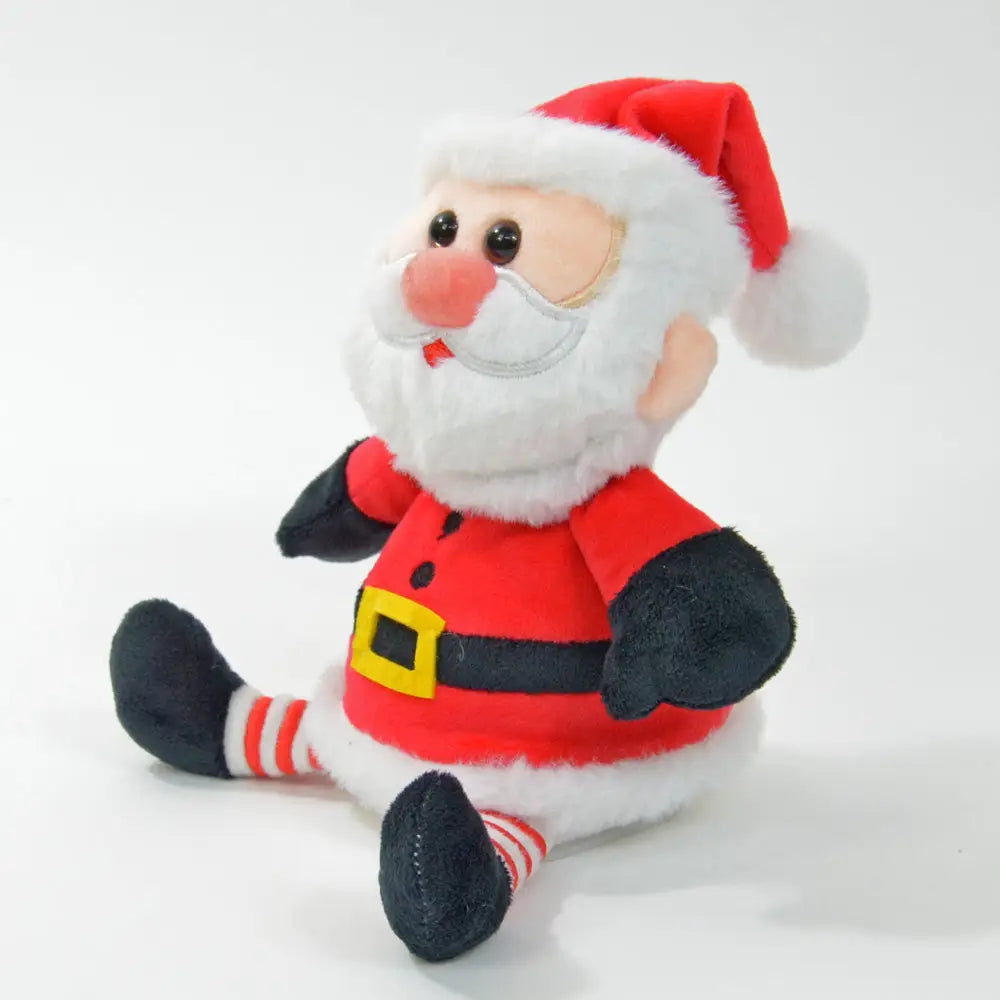 Weihnachtsmann "Jingle", der alles nachplappert • inkl. Batterien • 18x13x14cm • Labertiere